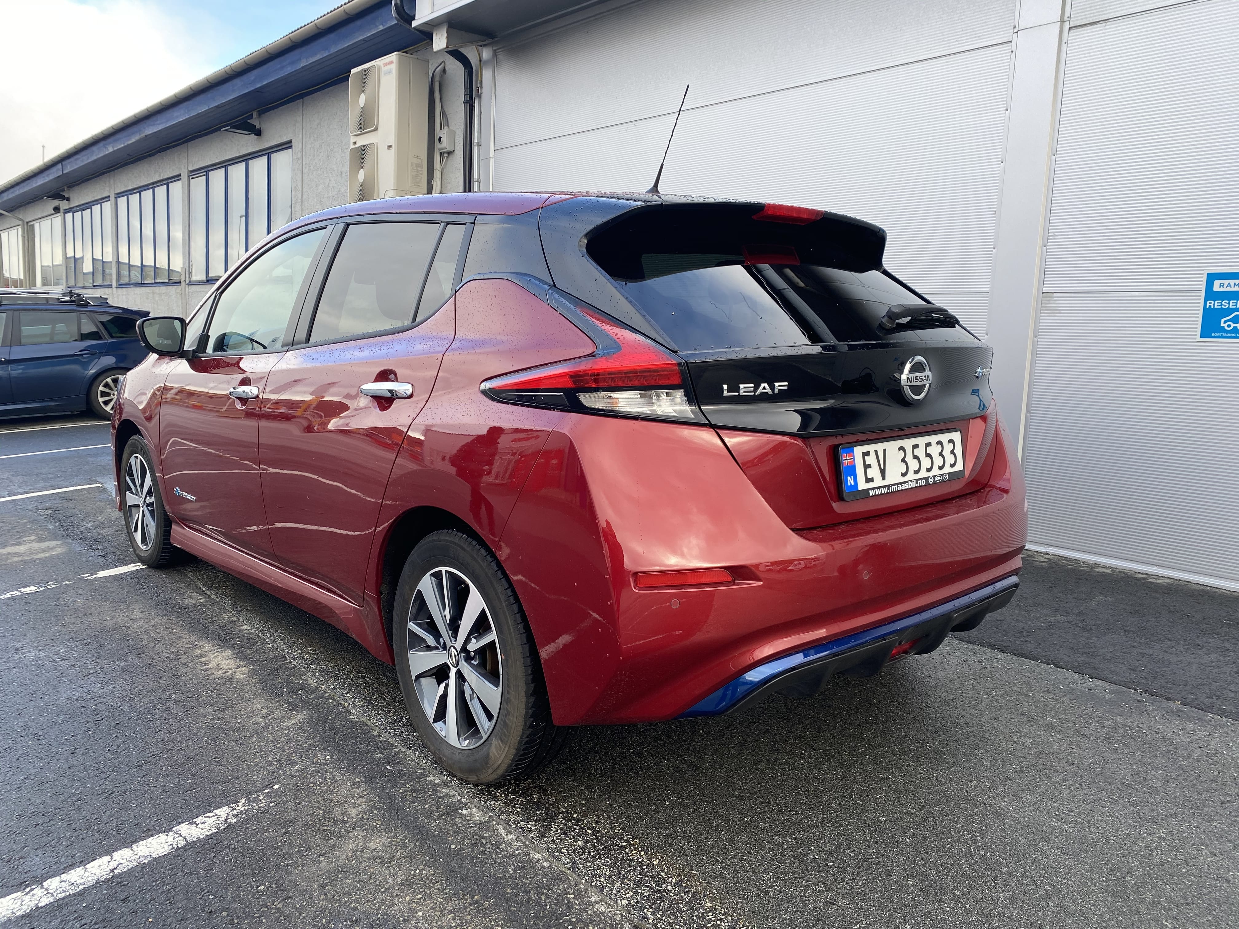 Nissan Leaf with GPS
