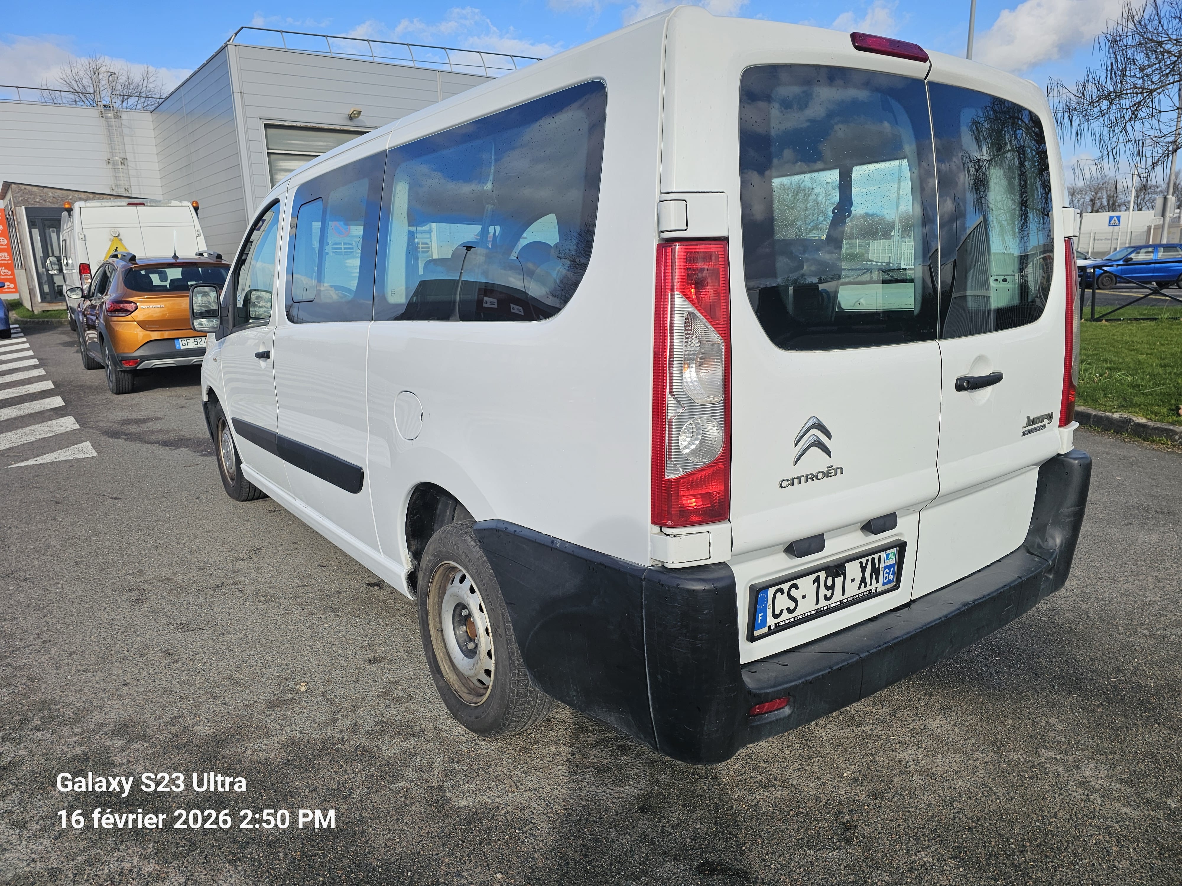 Citroen Jumpy Multispace 9 places - coffre rallongé - caméra de recul