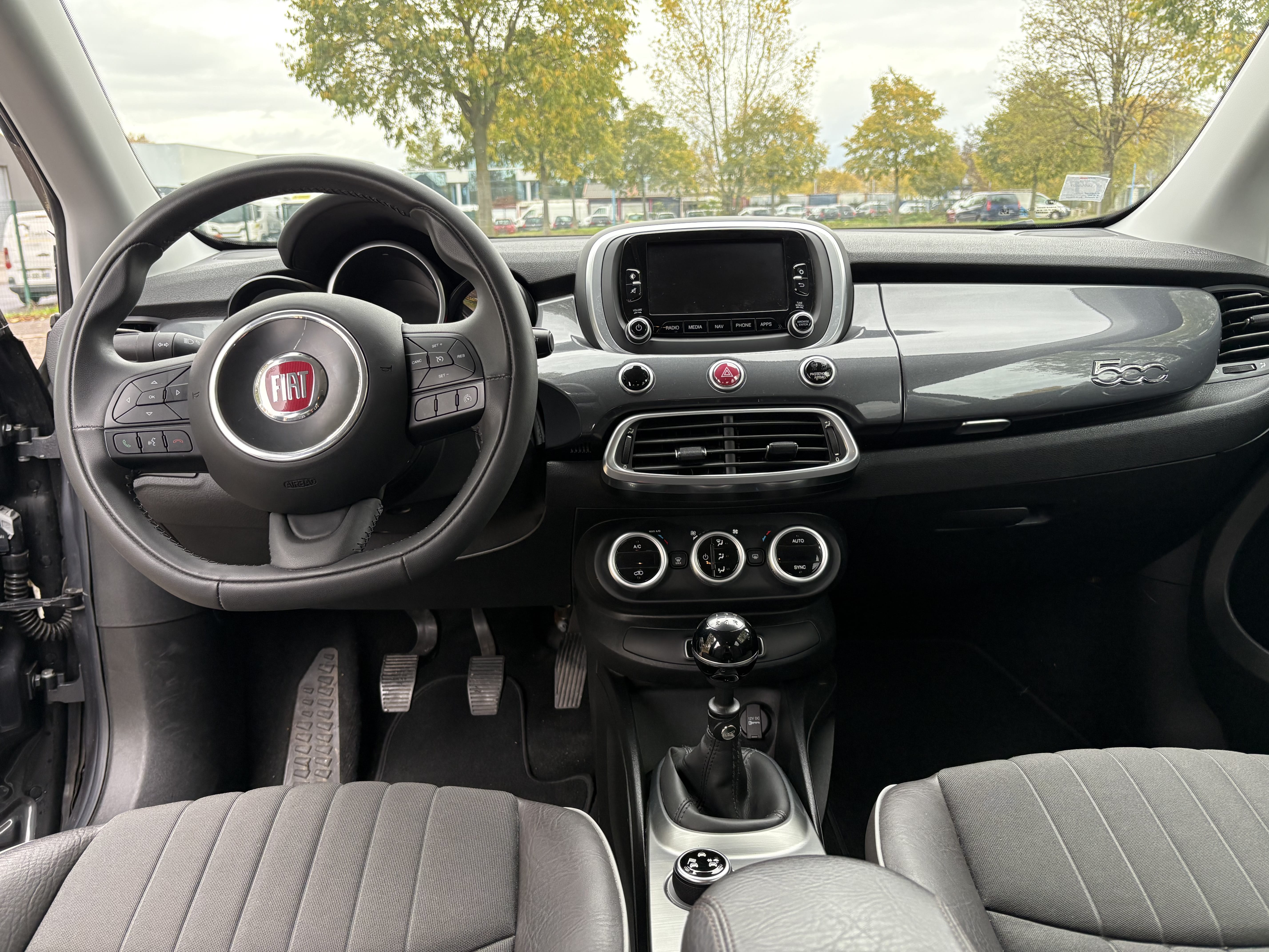 Fiat 500 X avec GPS