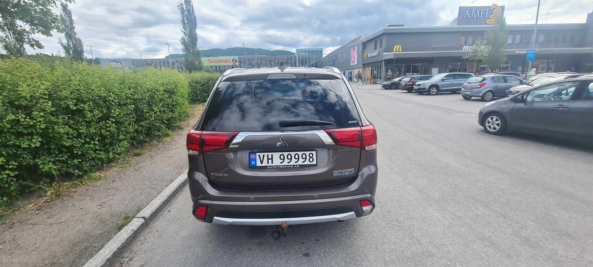 Mitsubishi Outlander, 2018, Blyfri 95, automatisk