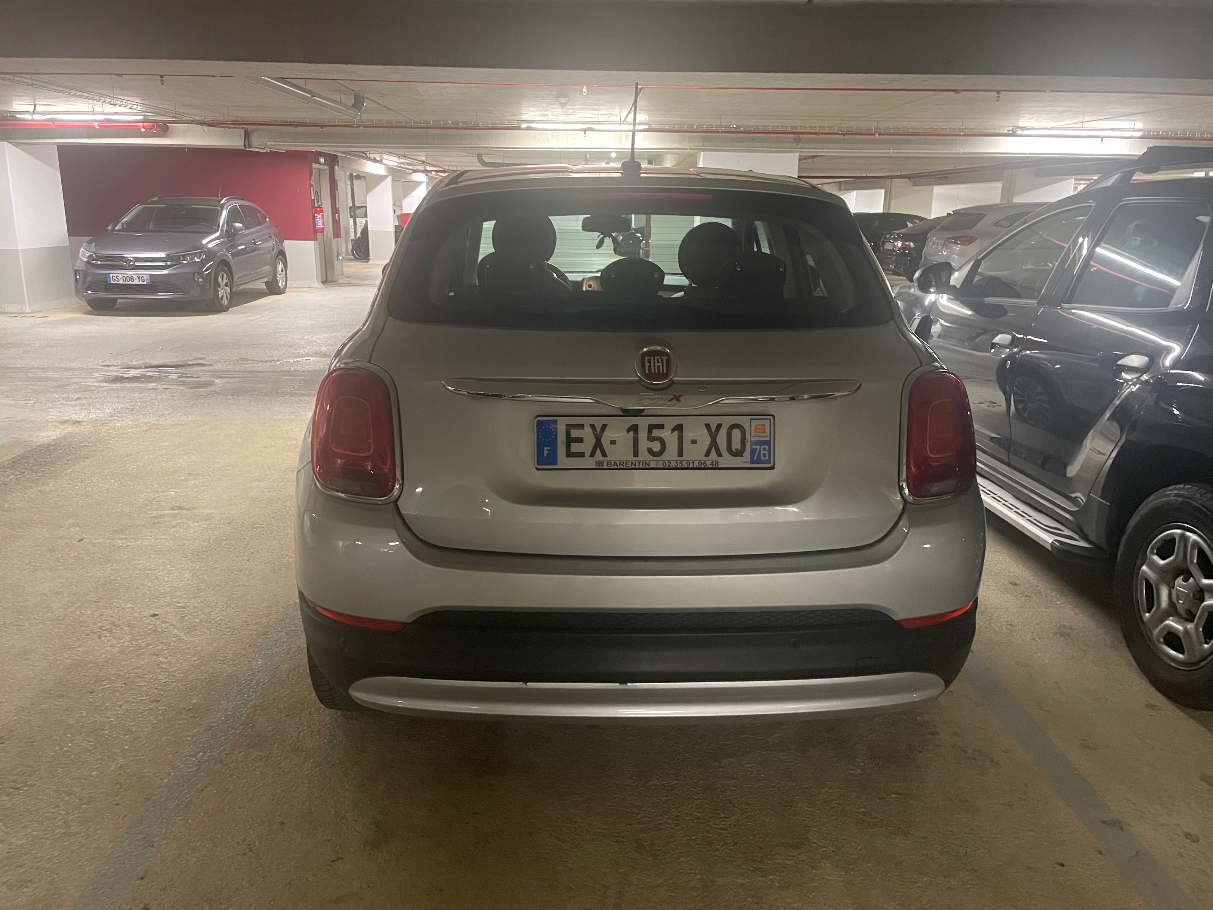Fiat 500 X avec Régulateur de vitesse