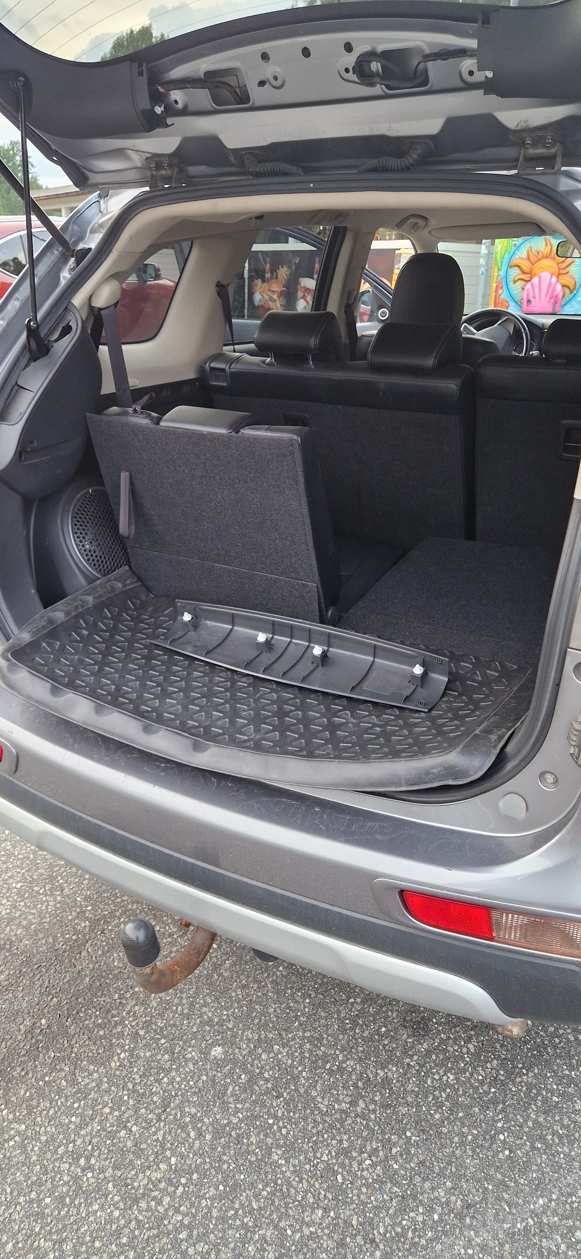 Mitsubishi Outlander med Babysete