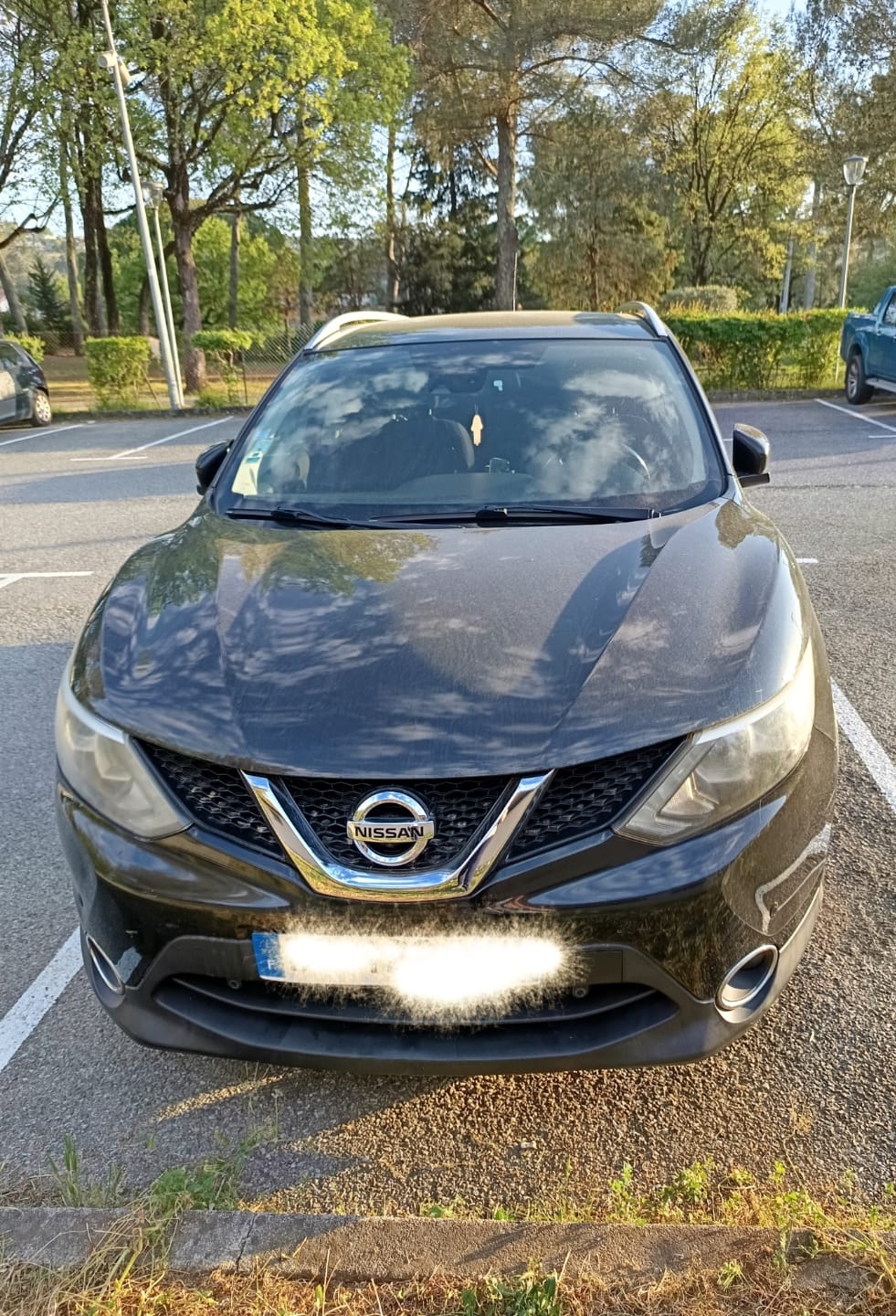 Nissan Qashqai avec Siège bébé
