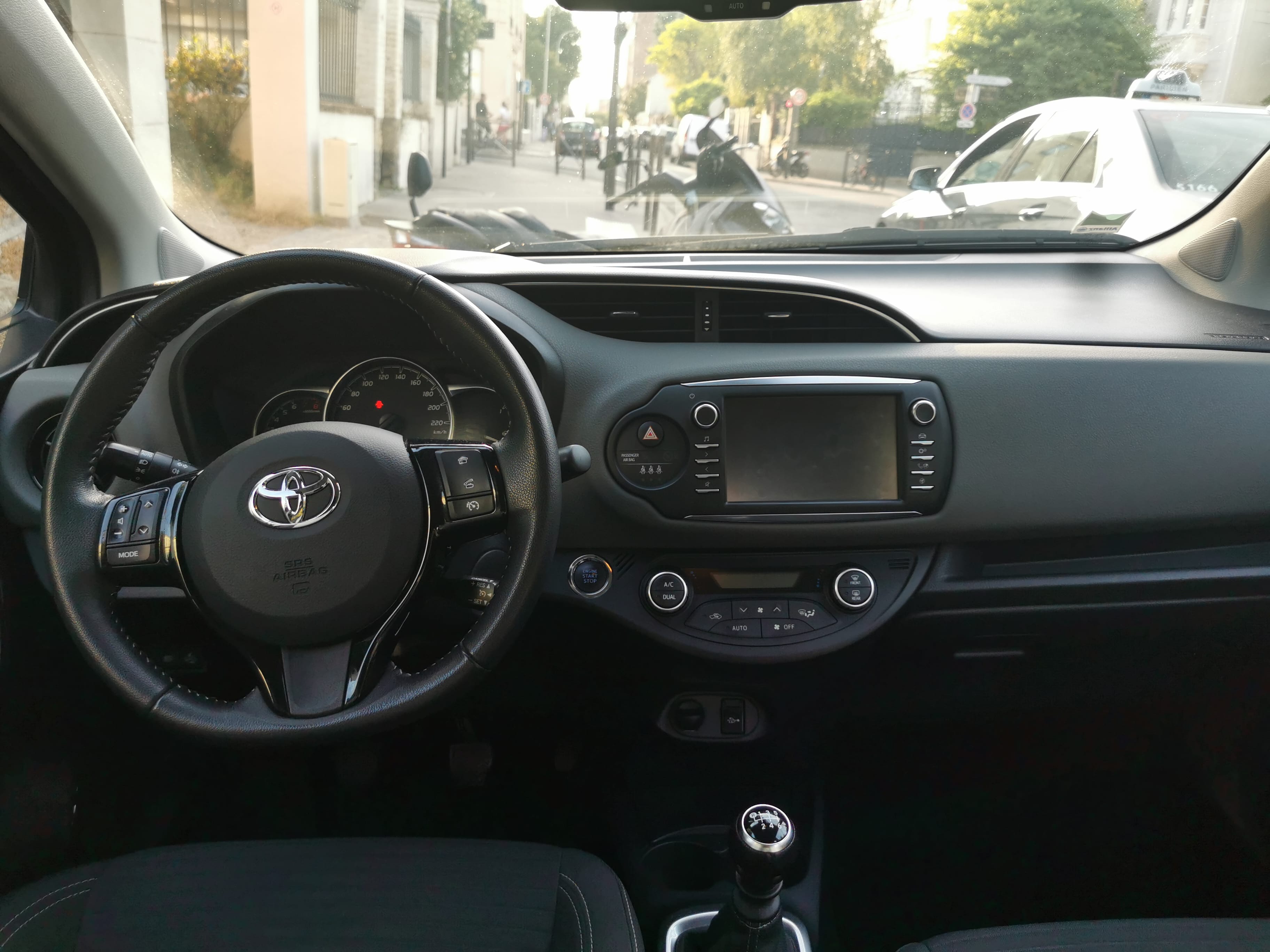 Toyota Yaris avec GPS