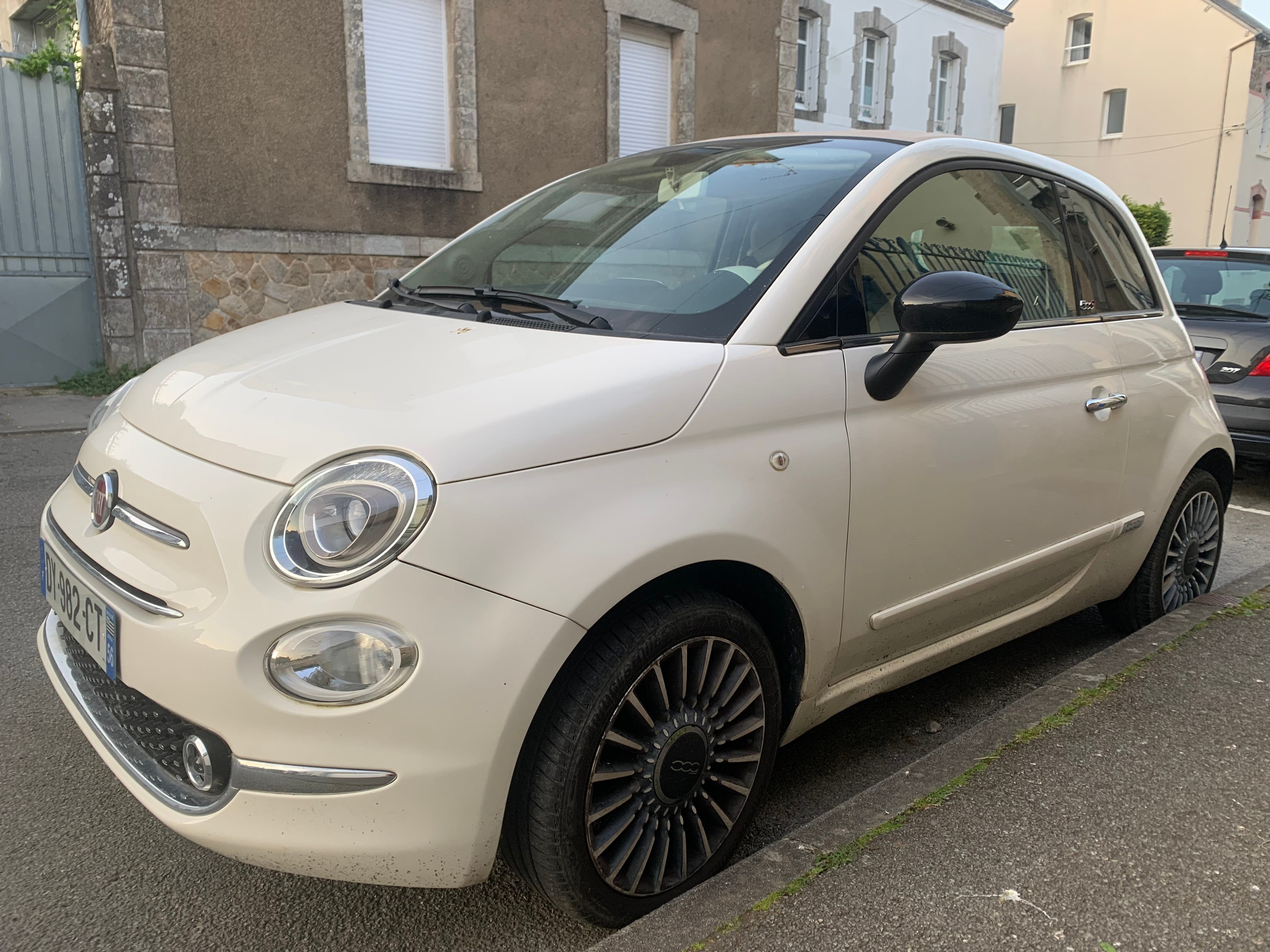 Fiat 500C Lounge, 2015, Essence 95, automatique