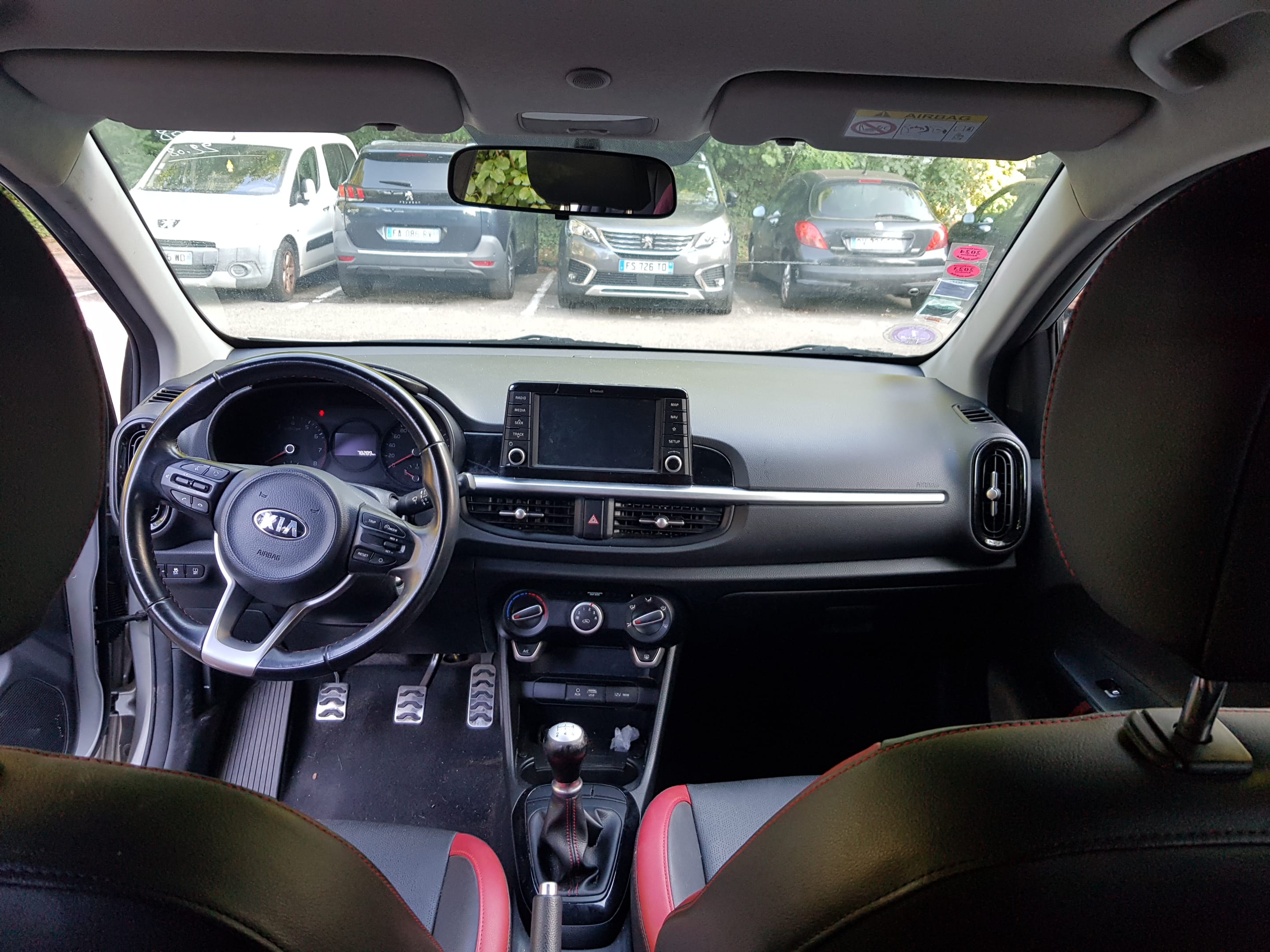 Kia Picanto avec GPS