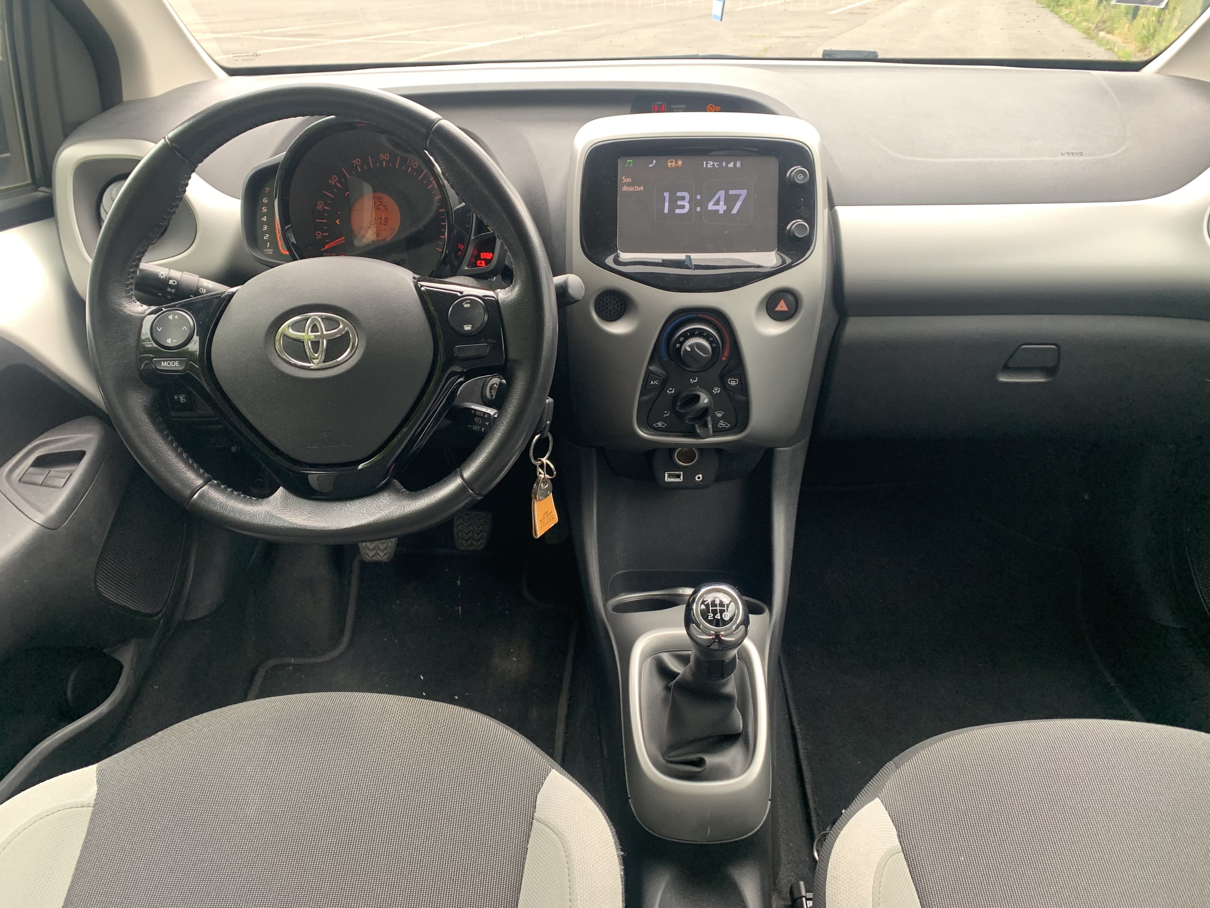 Toyota Aygo II avec GPS