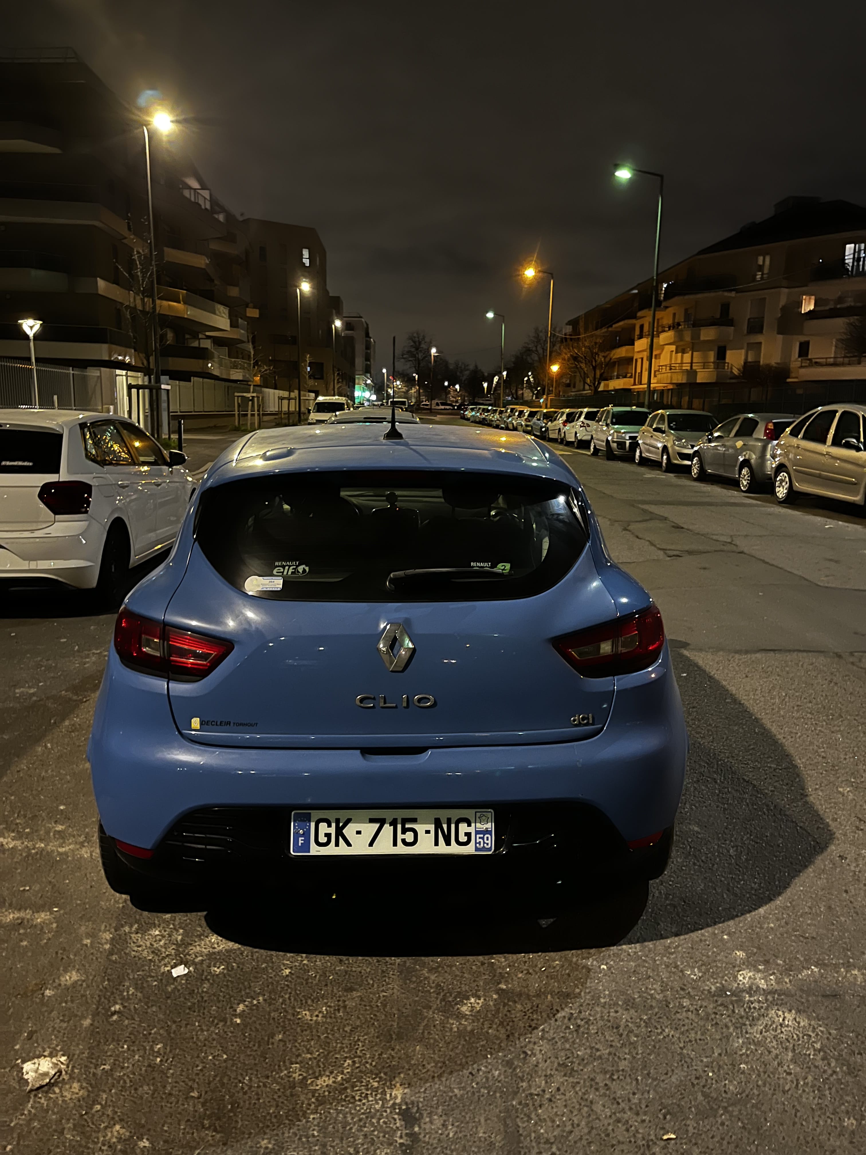 Renault Clio avec GPS