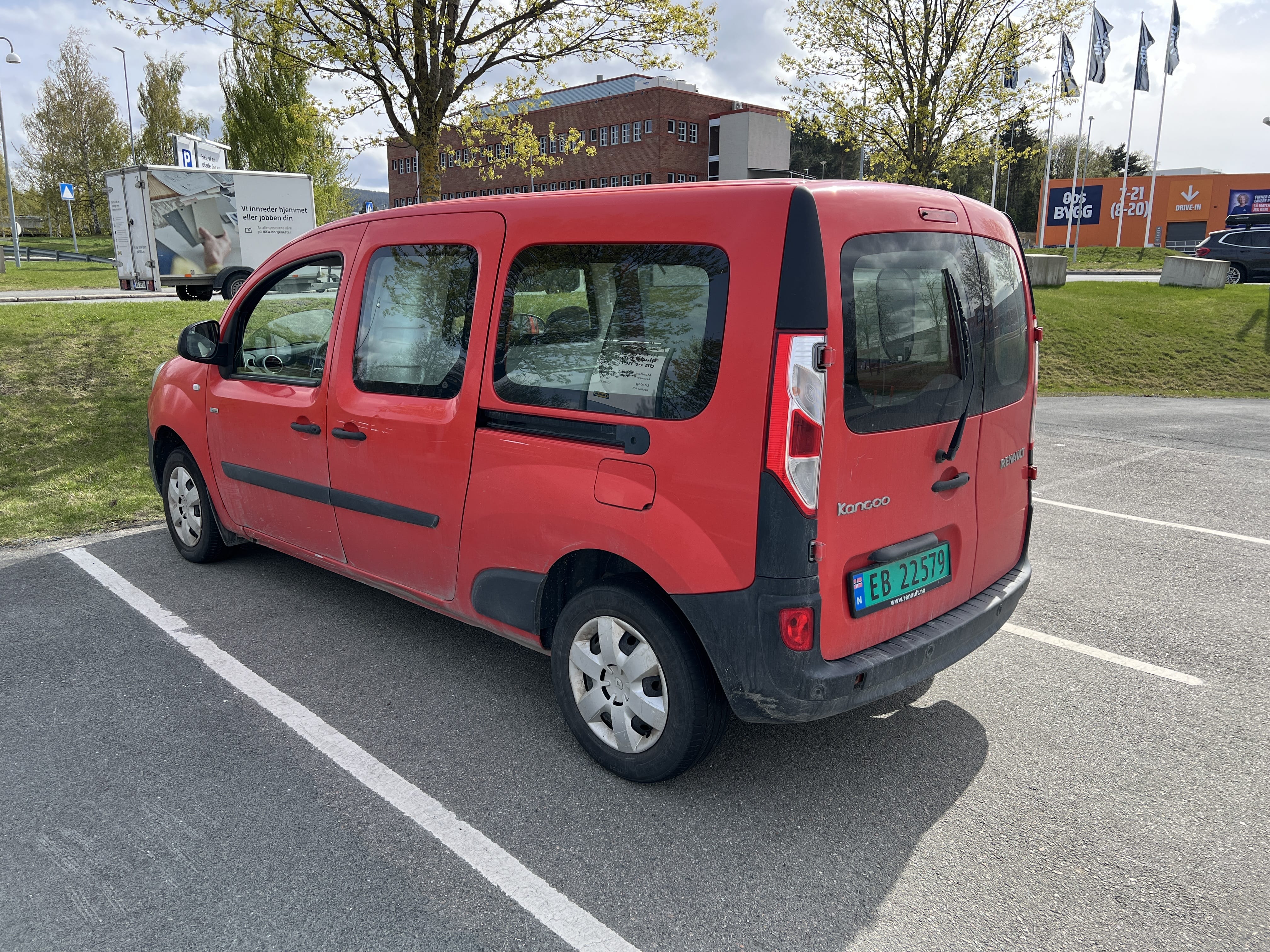 Renault Kangoo ZE med Bluetooth audio