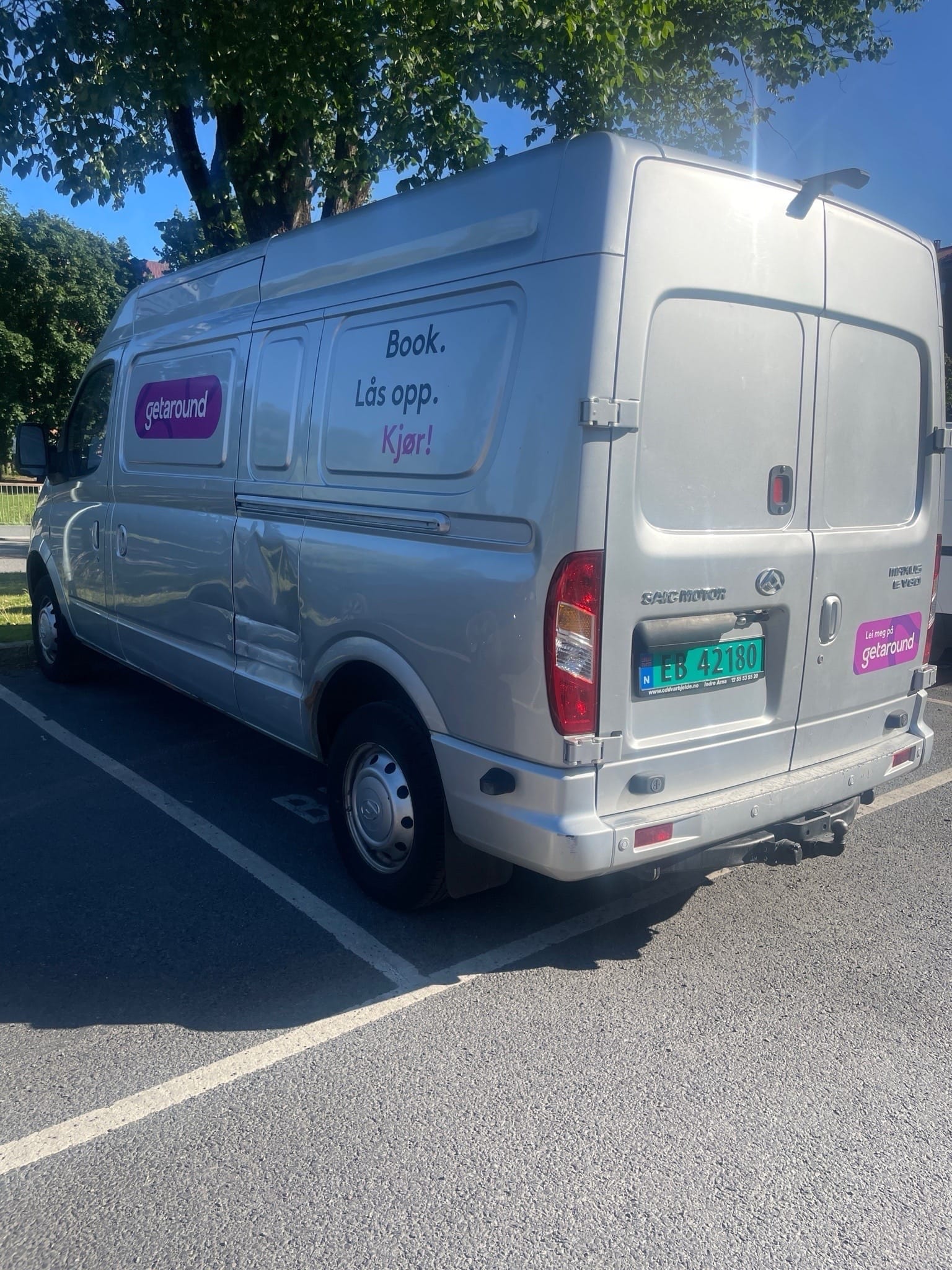 Maxus EV80 Bil 6 mit USB-Ladeanschlüsse