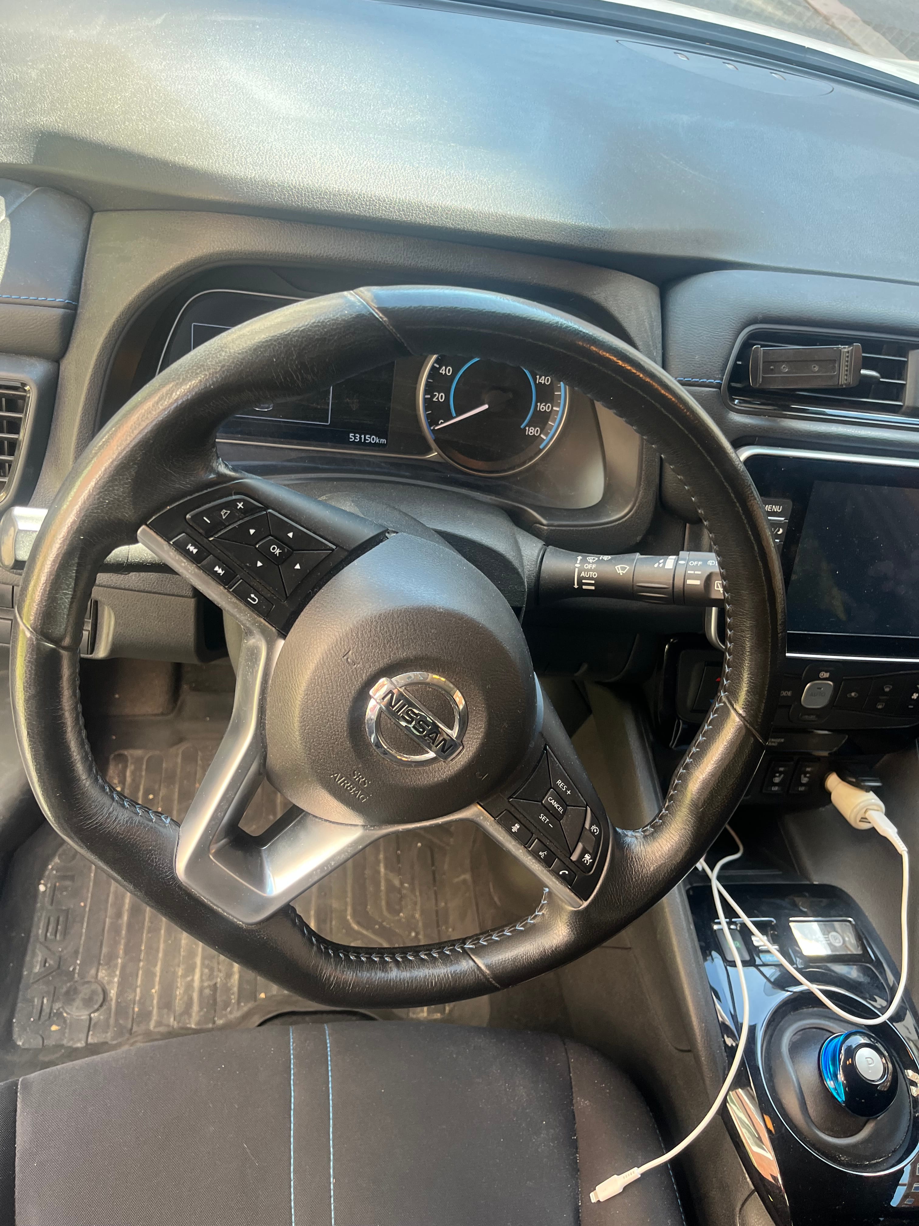 Nissan Leaf mit Apple CarPlay