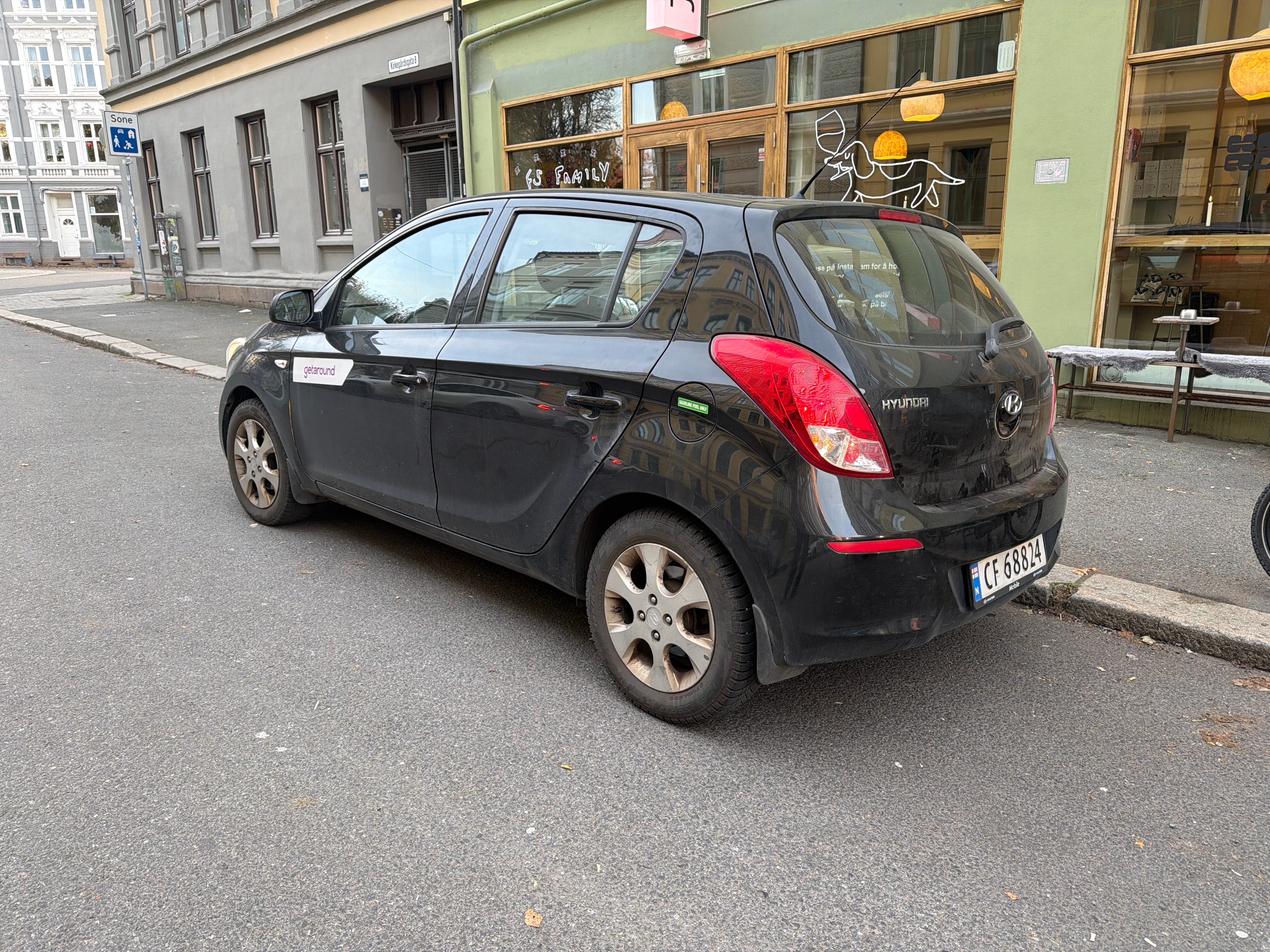 Hyundai i20 med Lydinngang