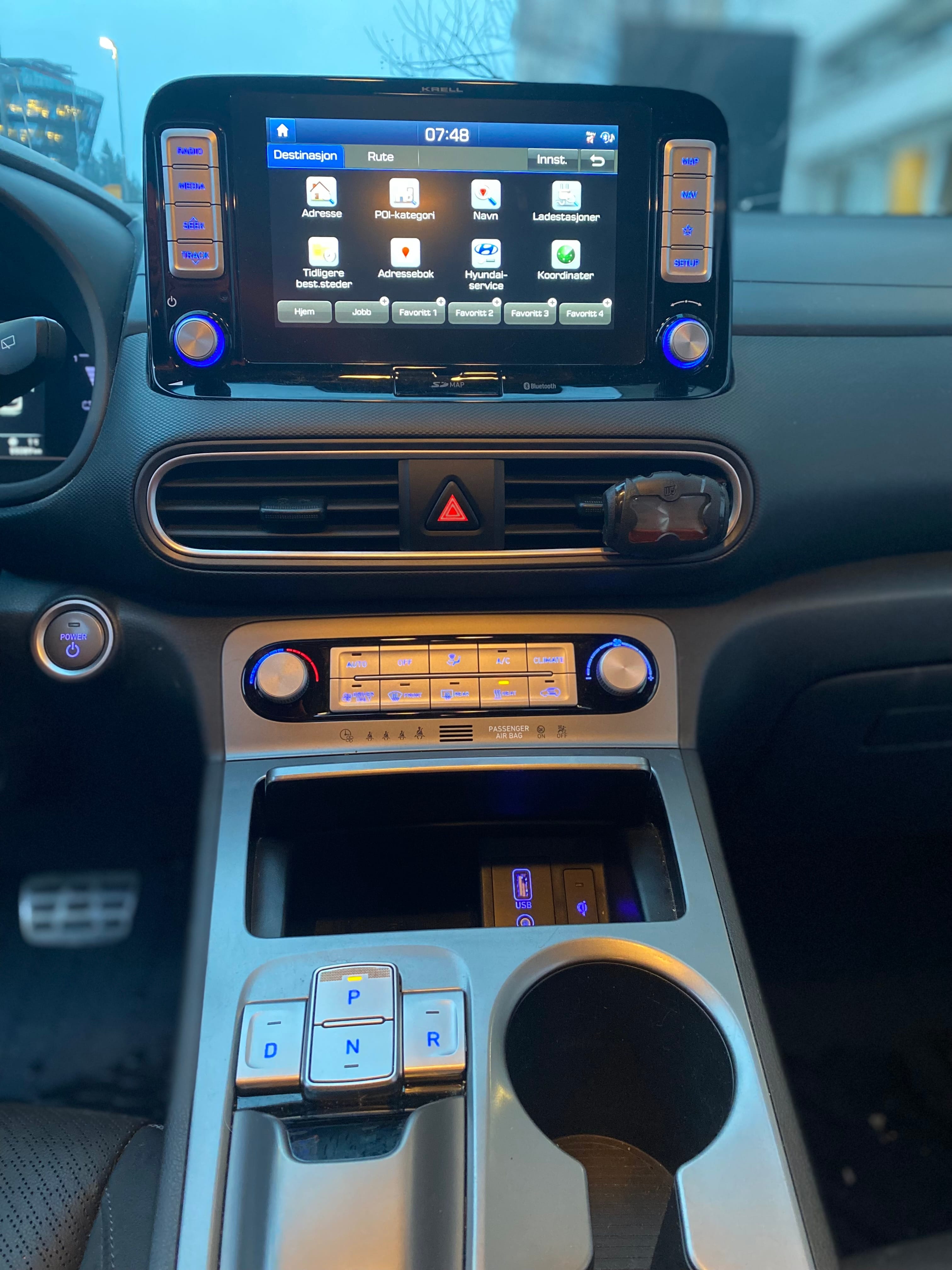 Hyundai Kona med Cruisekontroll