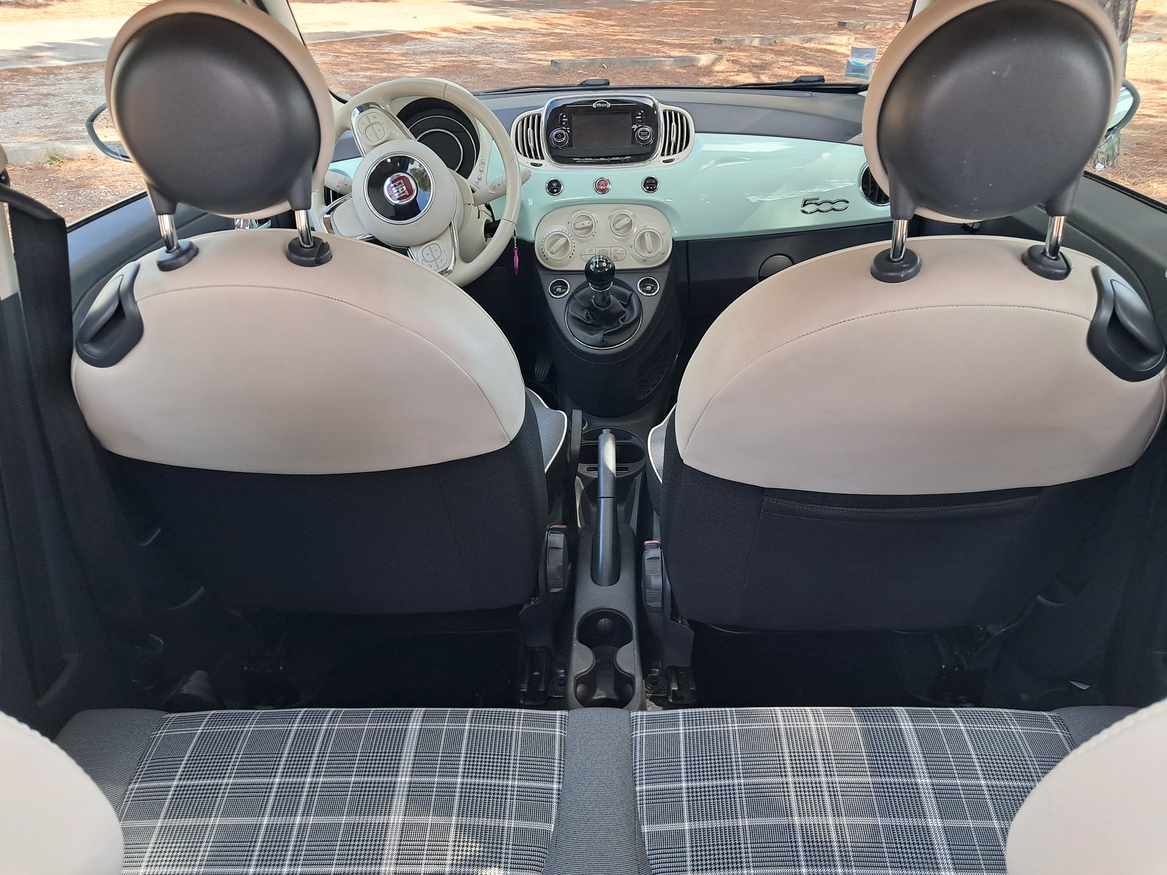 Fiat 500 1.2 69cv Fire toit panoramique con Audio Bluetooth