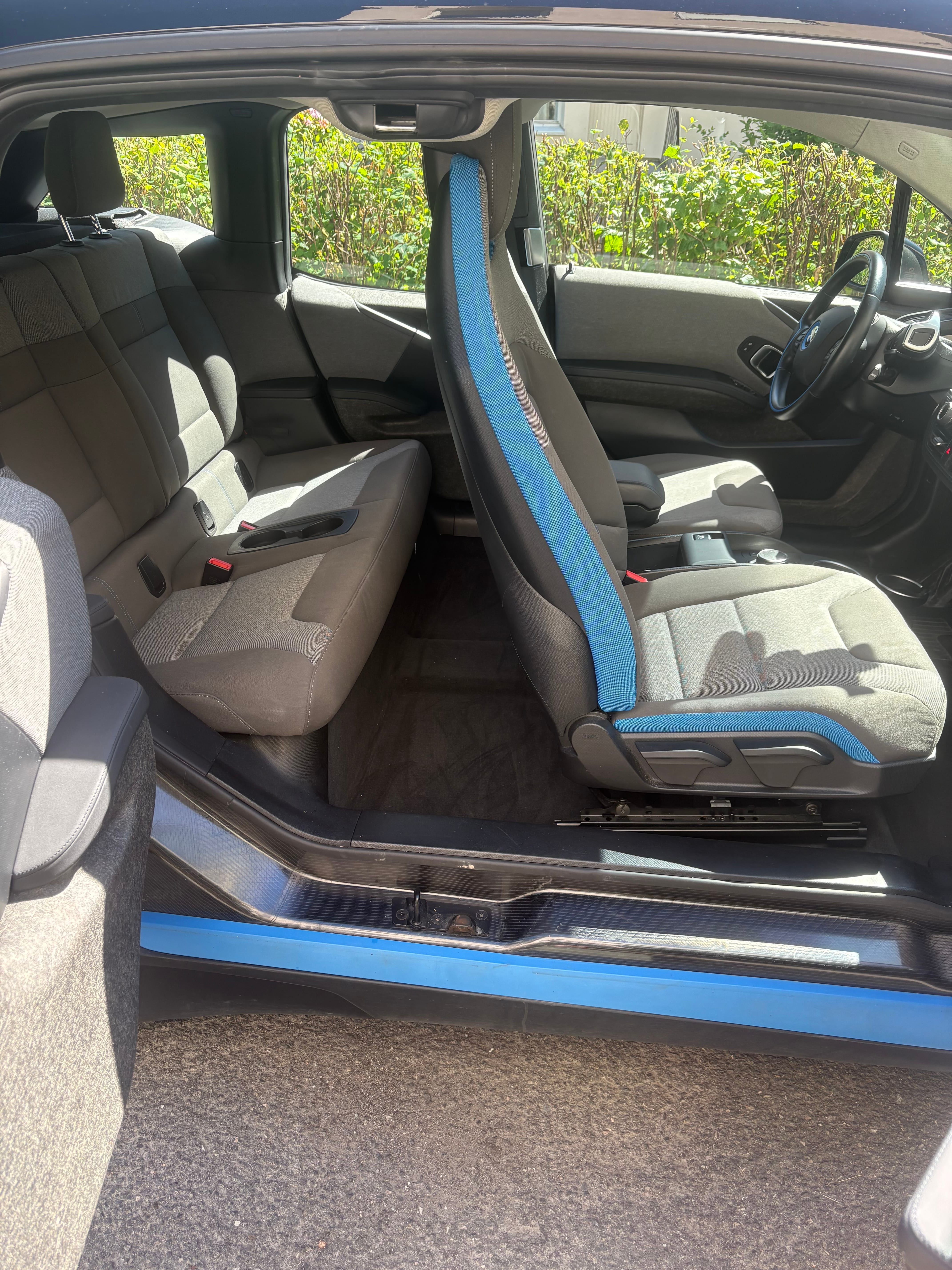 BMW i3 med Dashcam