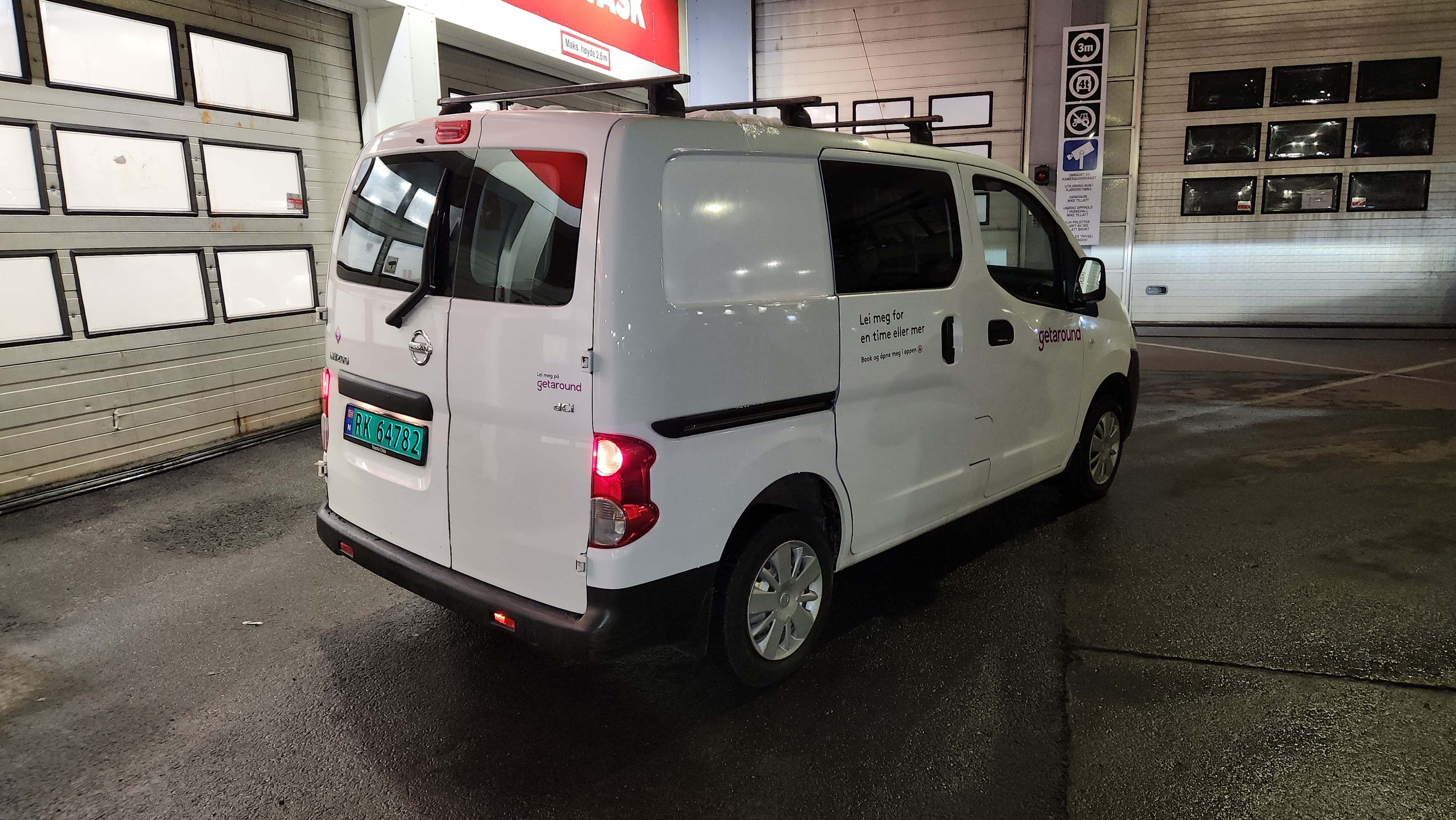 Nissan NV200 1,5 DCi, m/Takstativ, Manuell Gir med Cruisekontroll