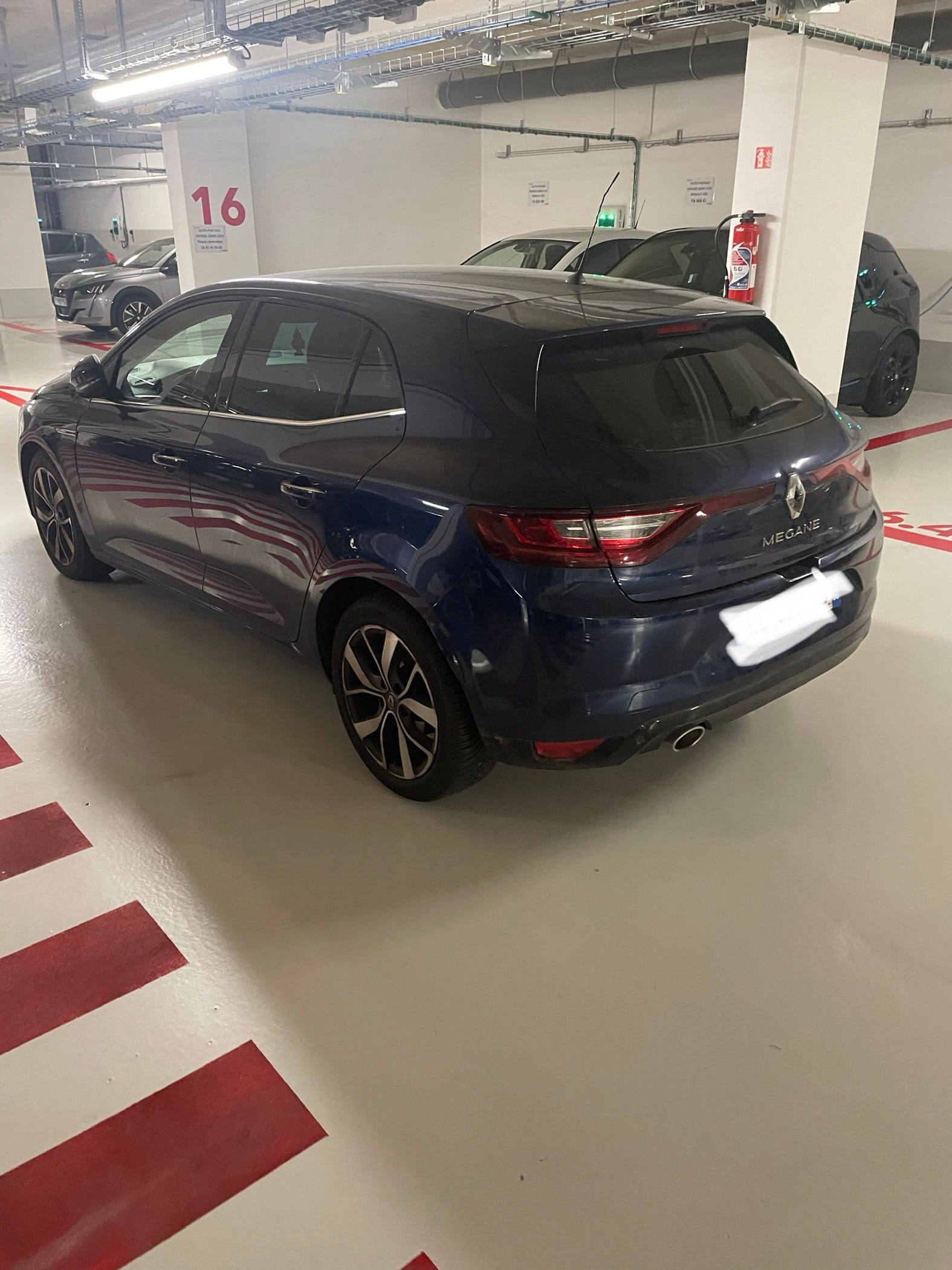 Renault Mégane avec GPS