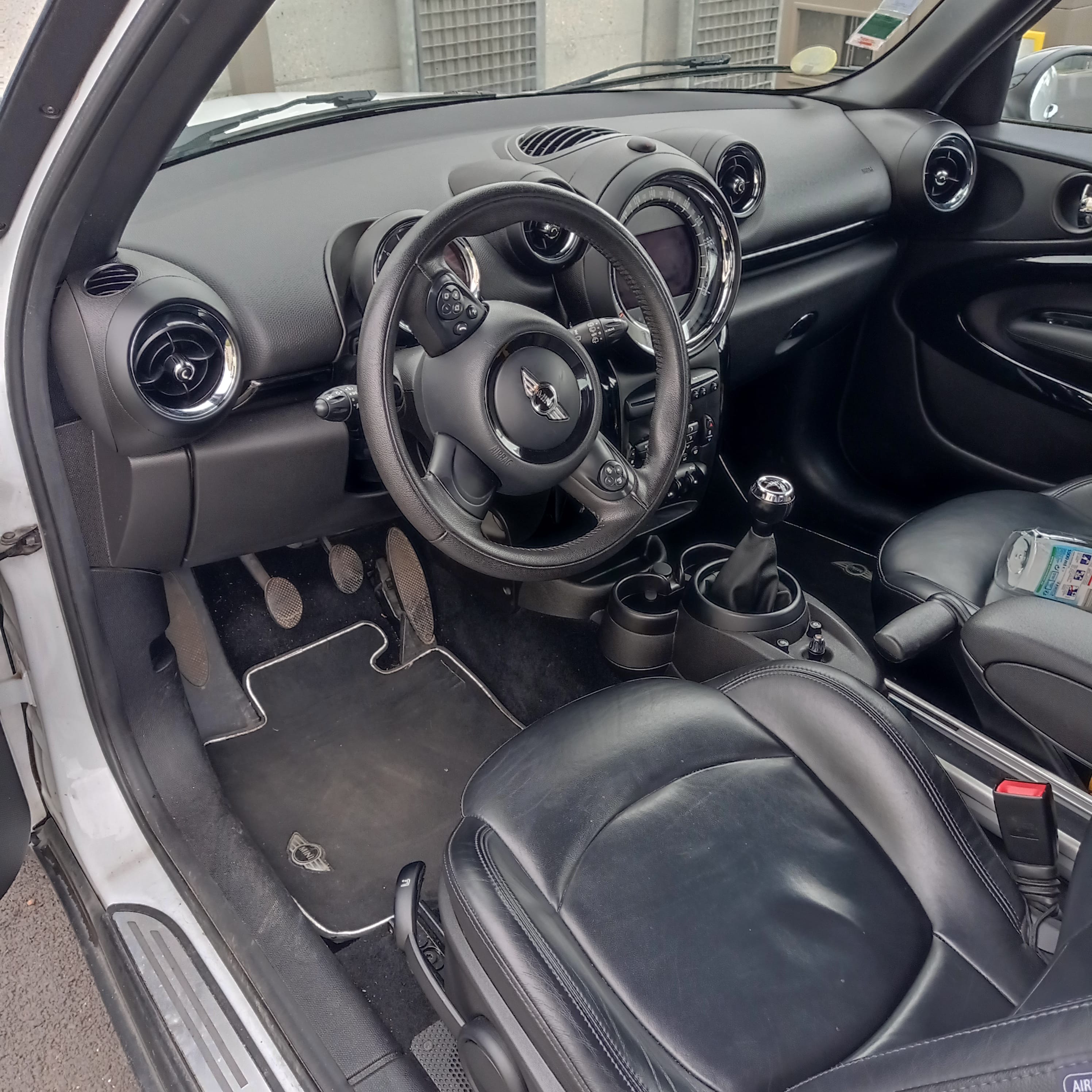 Mini Paceman mit Navigationsgerät