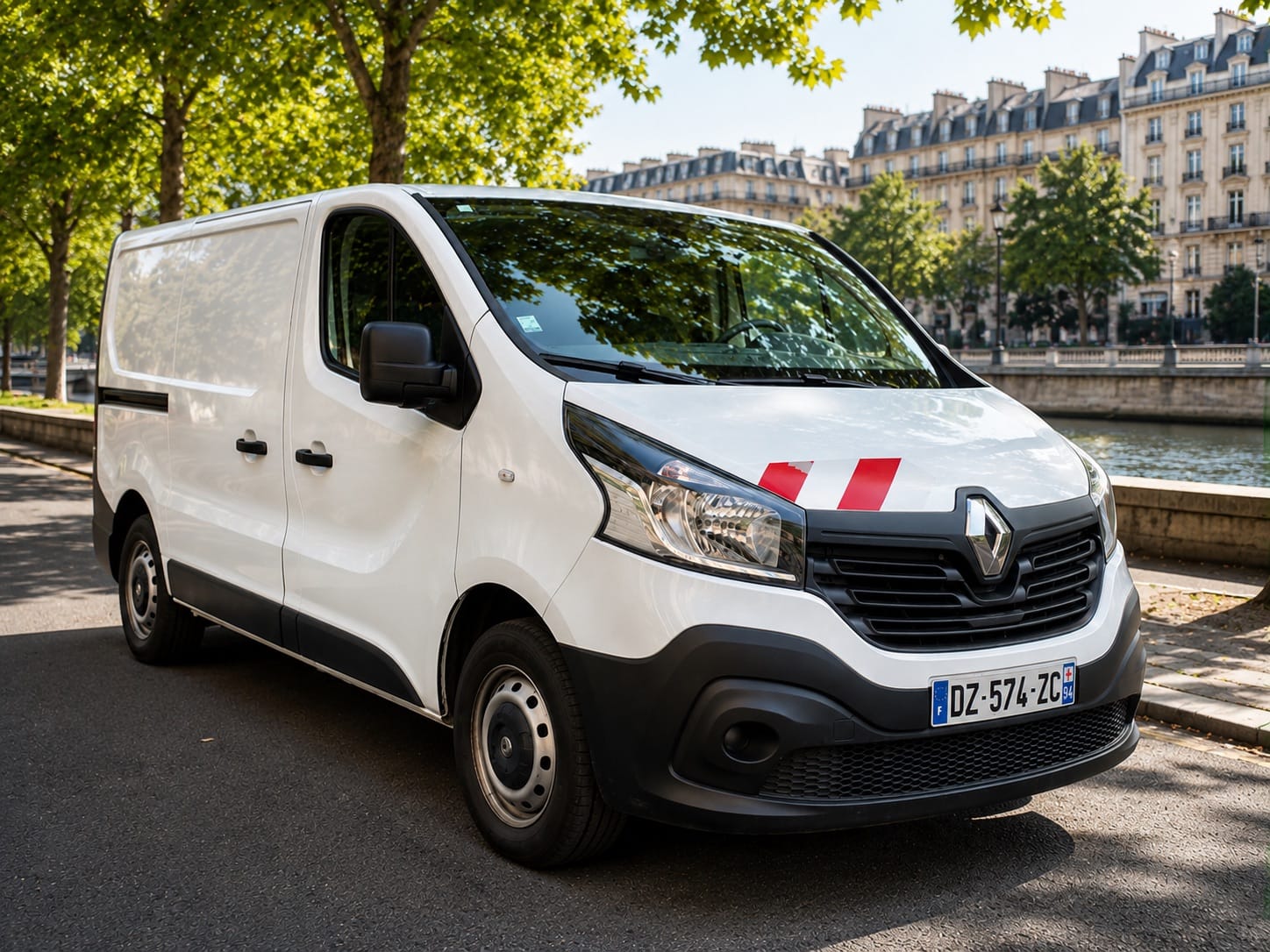 Renault Trafic Parking Gratuit à Clichy – Diable & Sangles, 2016, Diesel