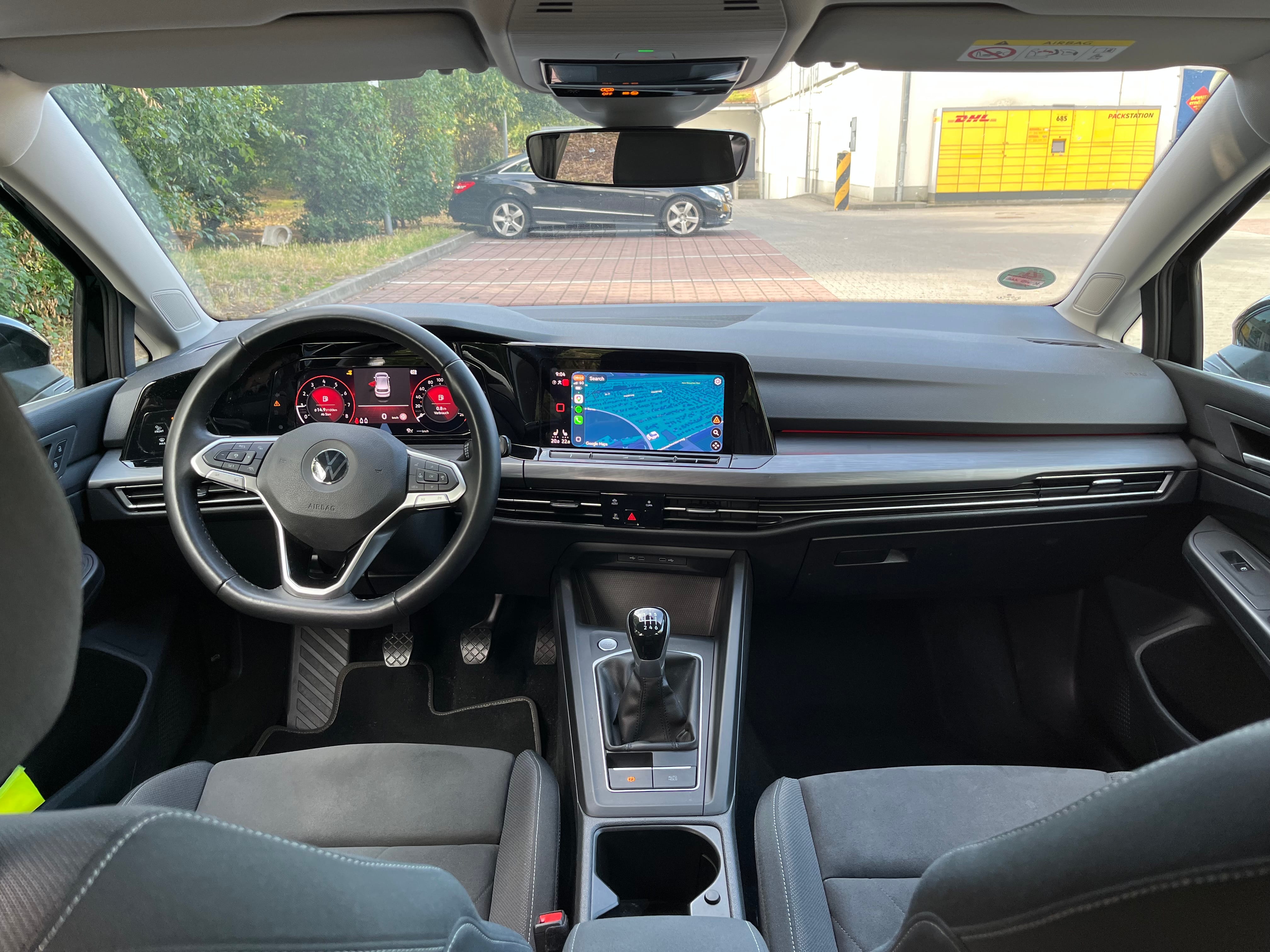Volkswagen Golf mit Rückfahrkamera