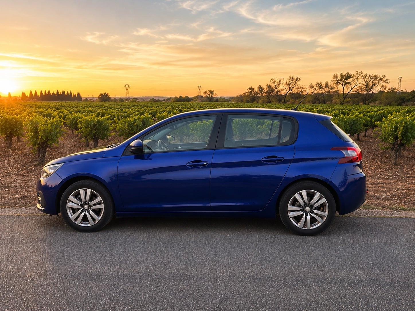 Peugeot 308 with Air conditioning