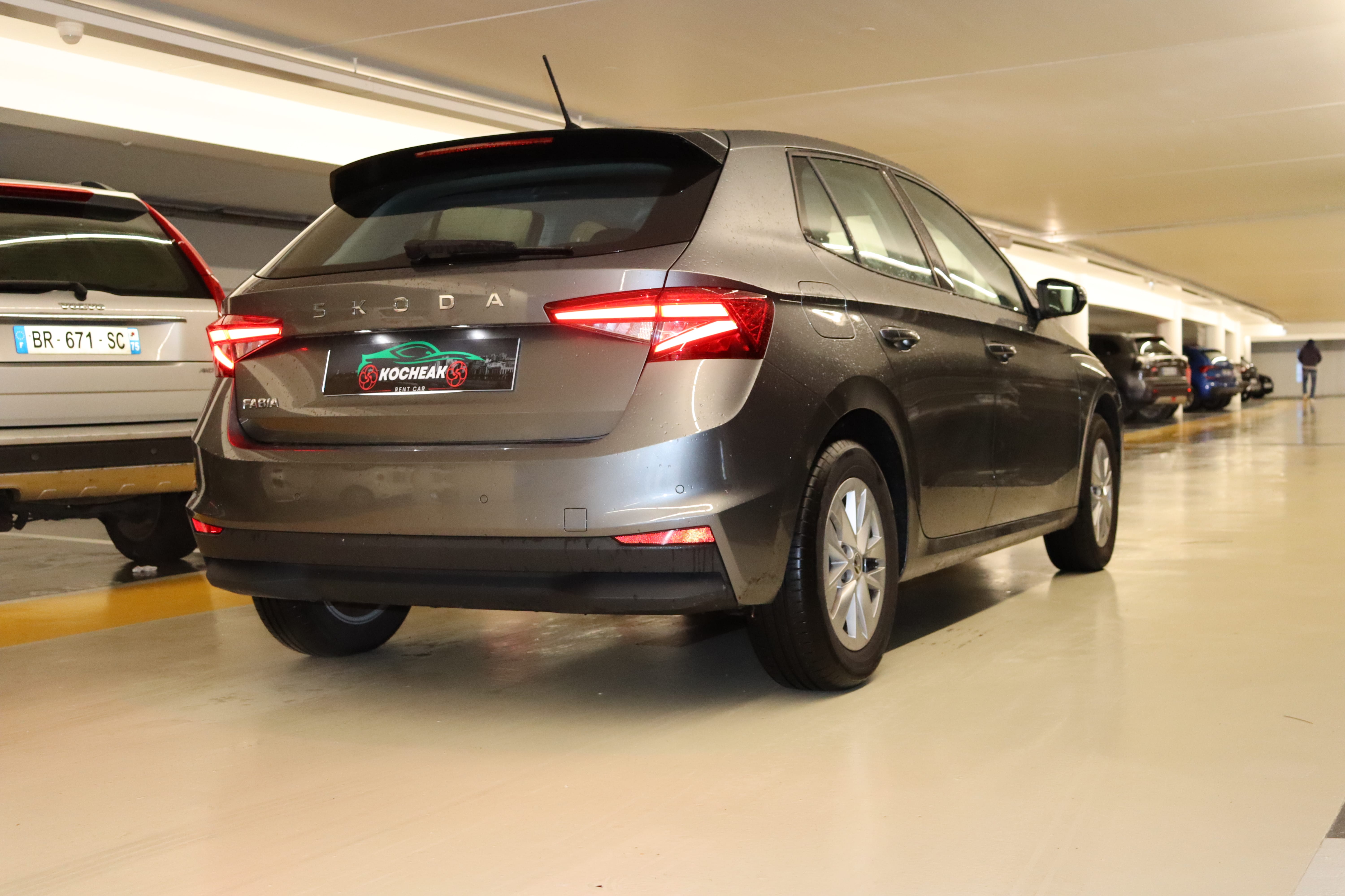 Skoda Fabia avec GPS