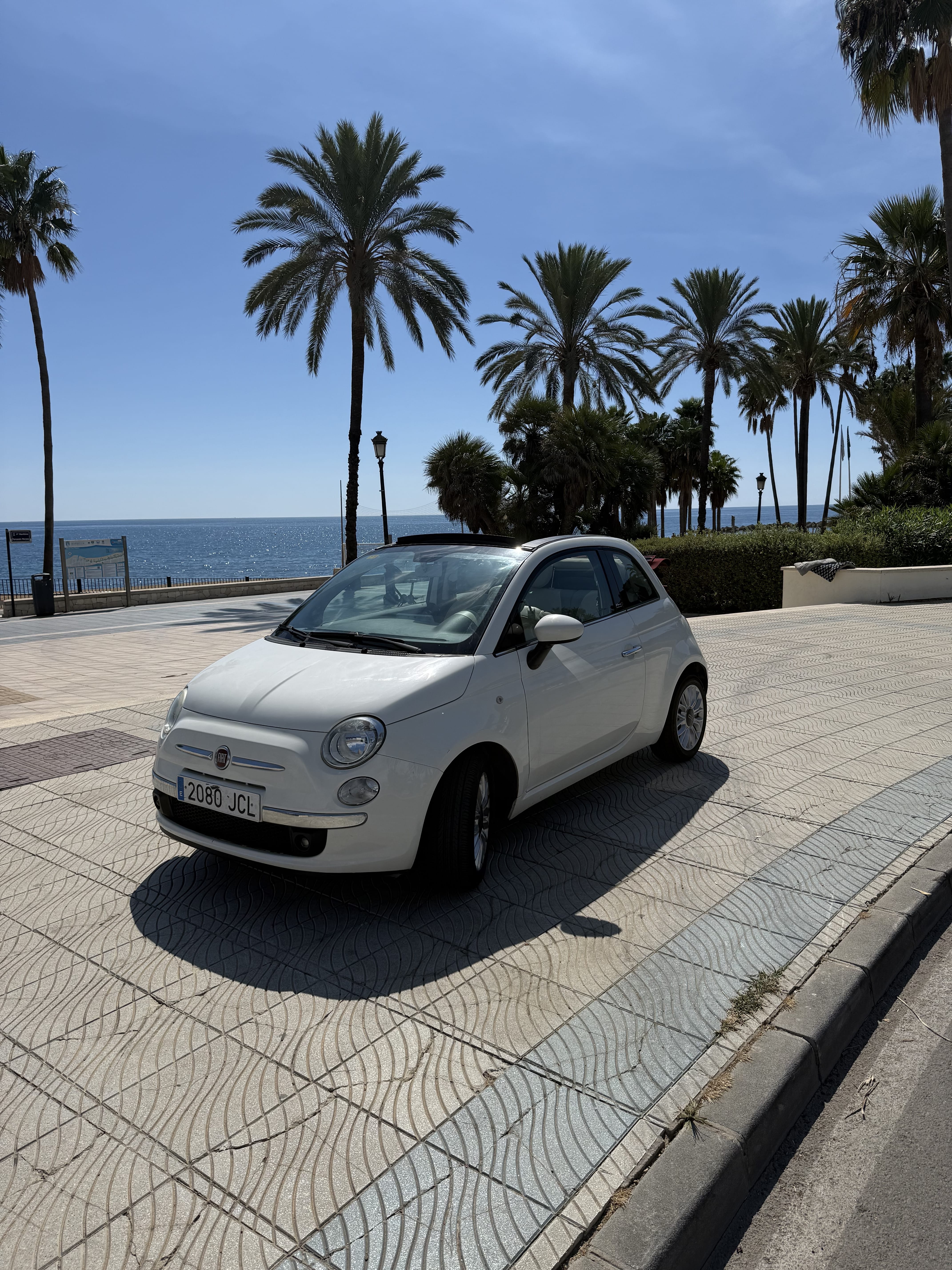 Fiat 500 C med Aircondition