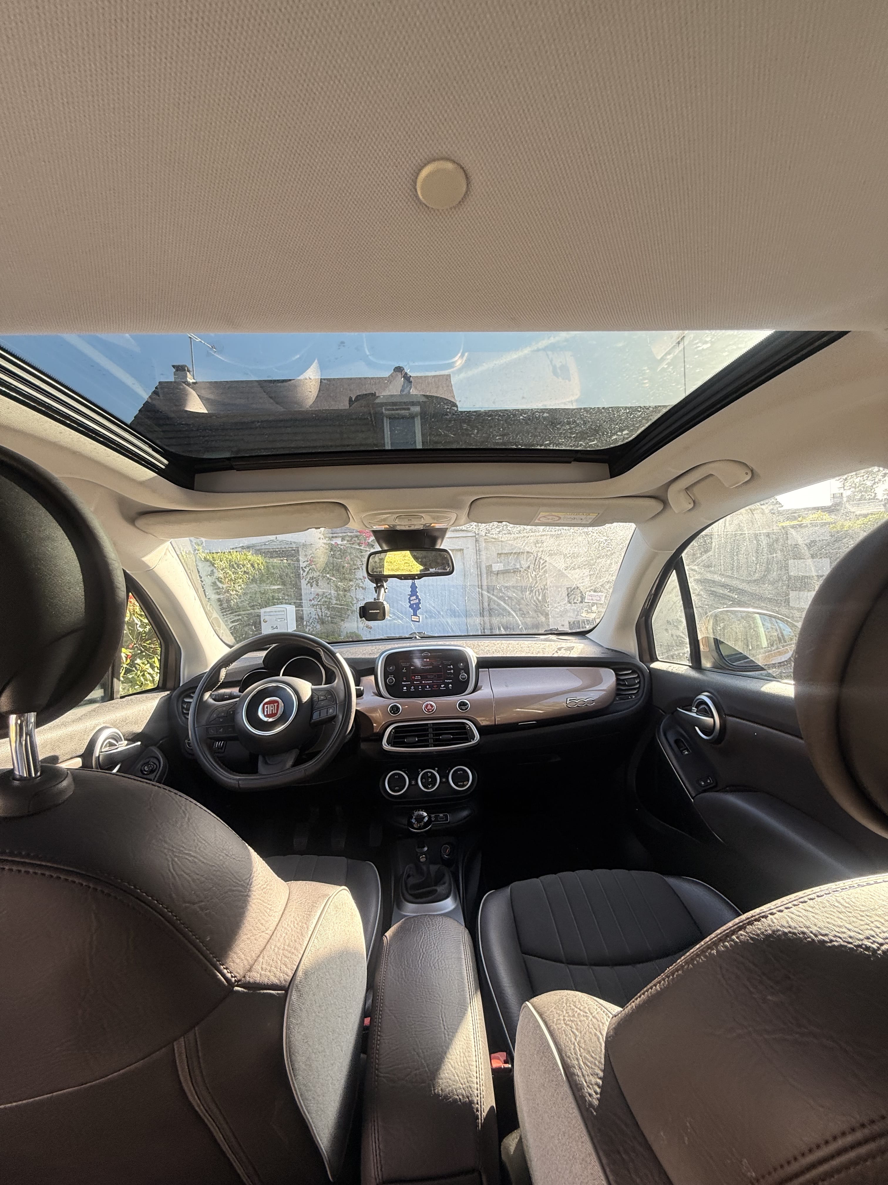 Fiat 500 X avec GPS