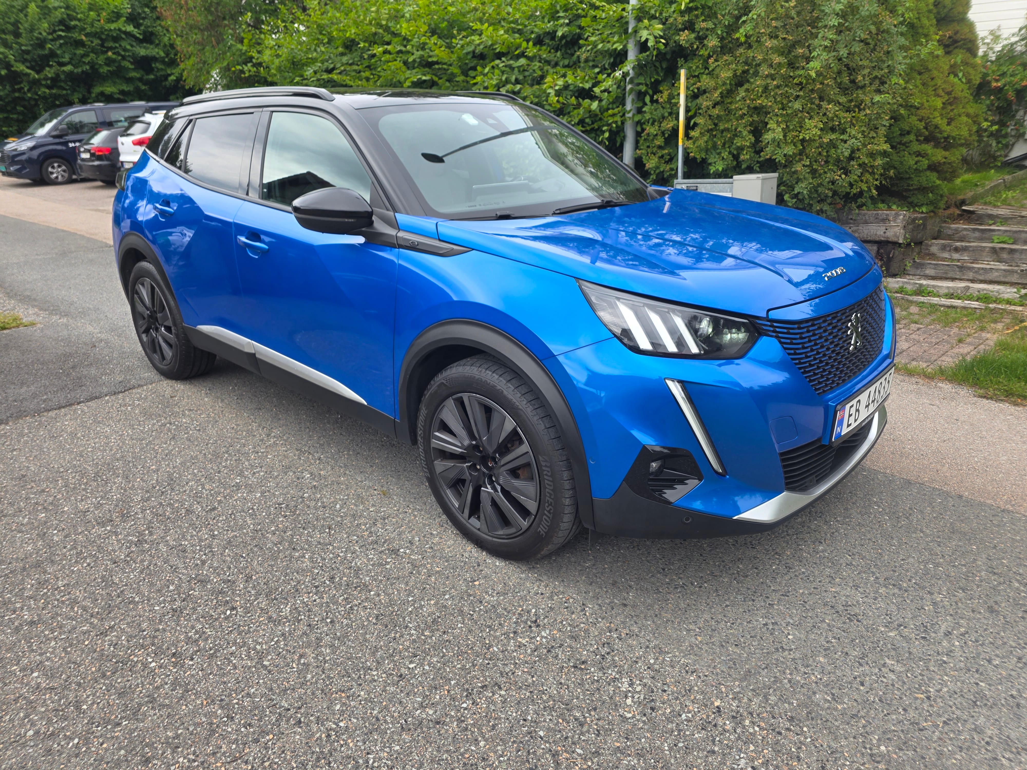 Peugeot e-2008 med Android Auto
