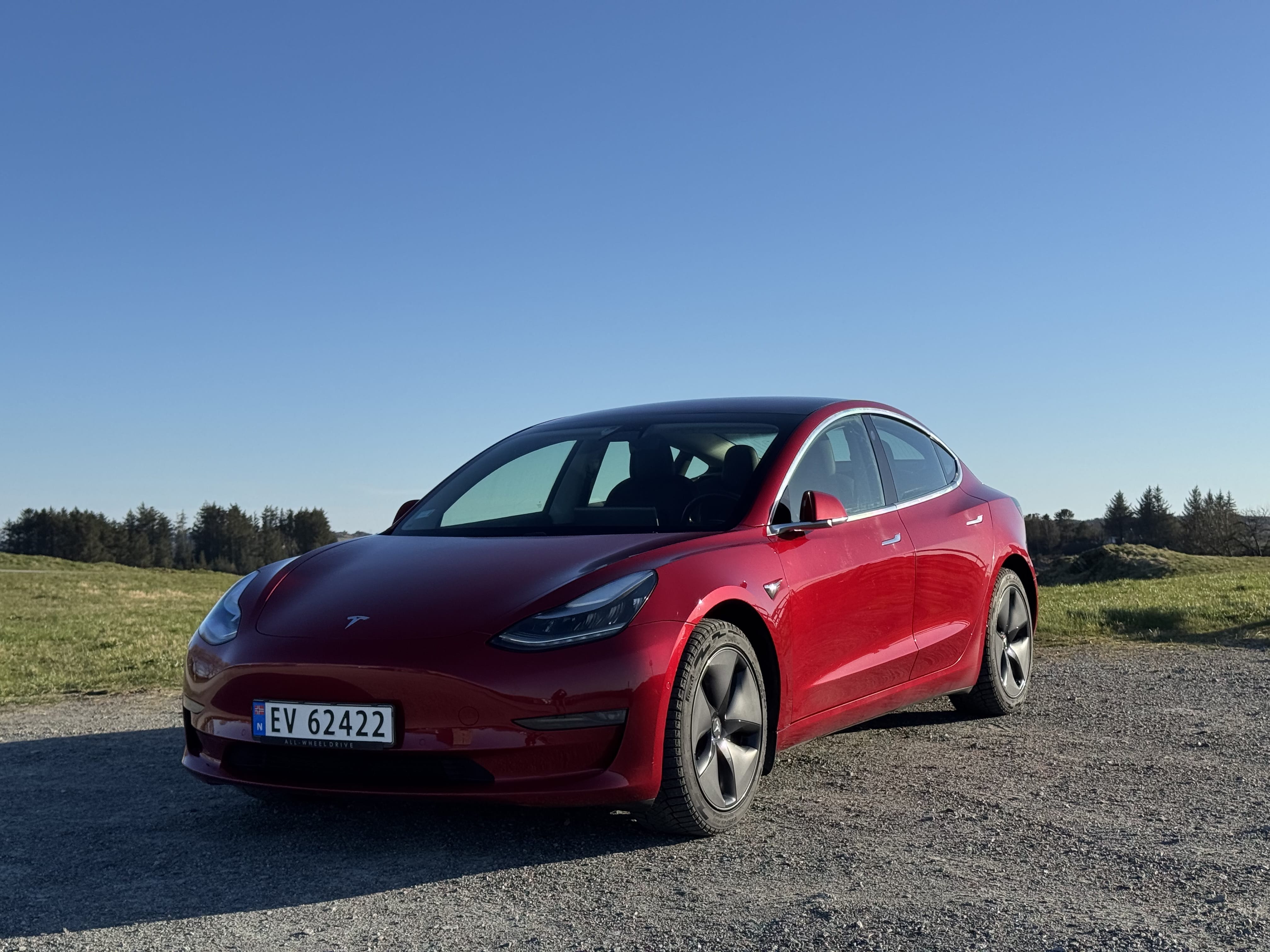 Tesla Model 3 Long Range, 2019, Elektrisk, automatisk