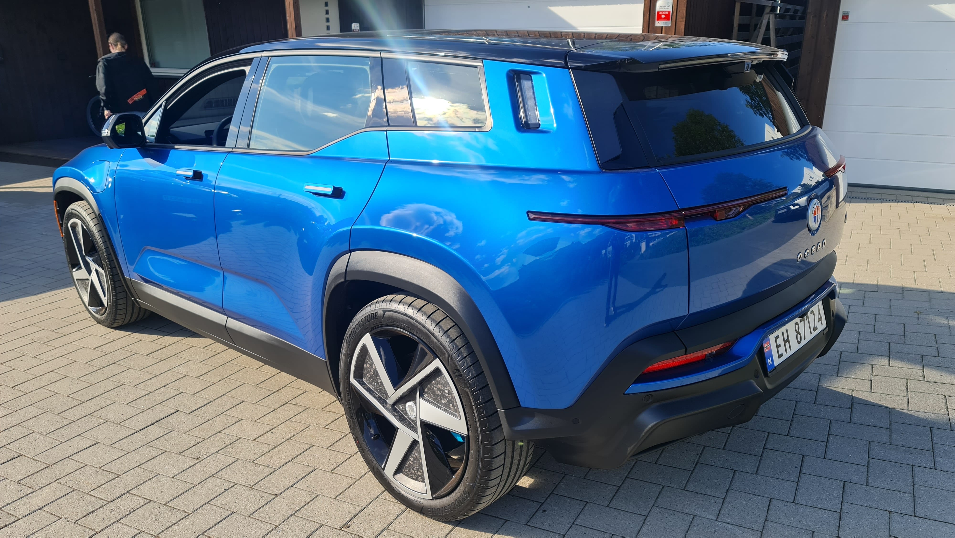 Fisker Ocean One met GPS