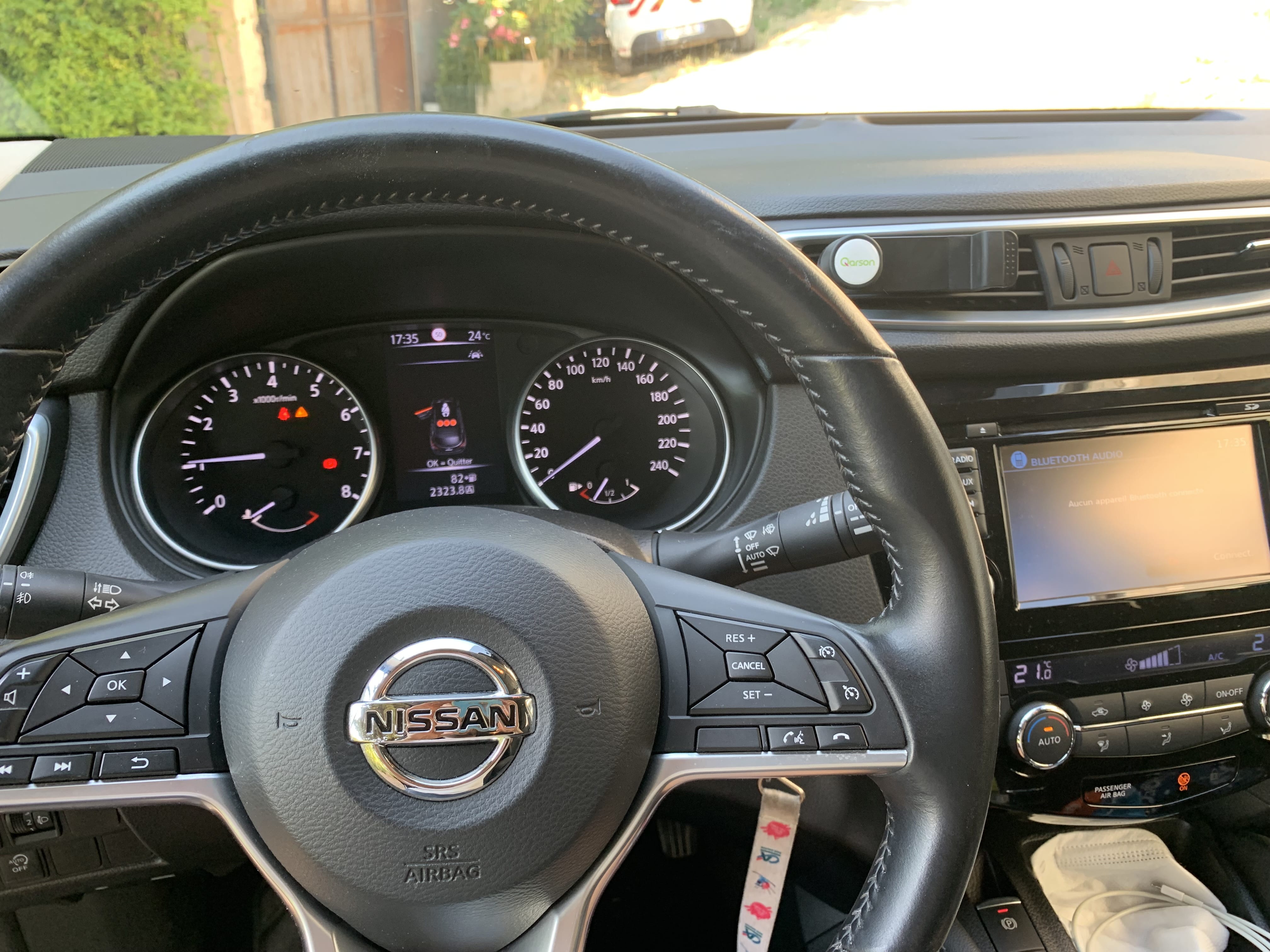 Nissan Qashqai avec Pneus neige