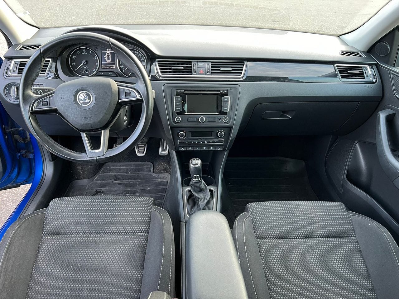 Skoda Rapid Spaceback med Bluetooth audio