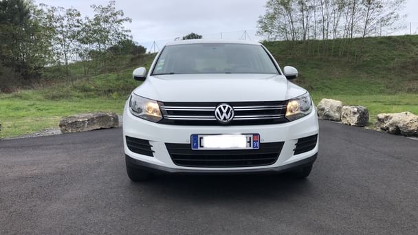 Volkswagen Tiguan I Phase 2 2.0 TDi 16V DPF BlueMotion 110 cv à Pessac & aéroport Bordeaux (Réf DN850) avec Pneus neige