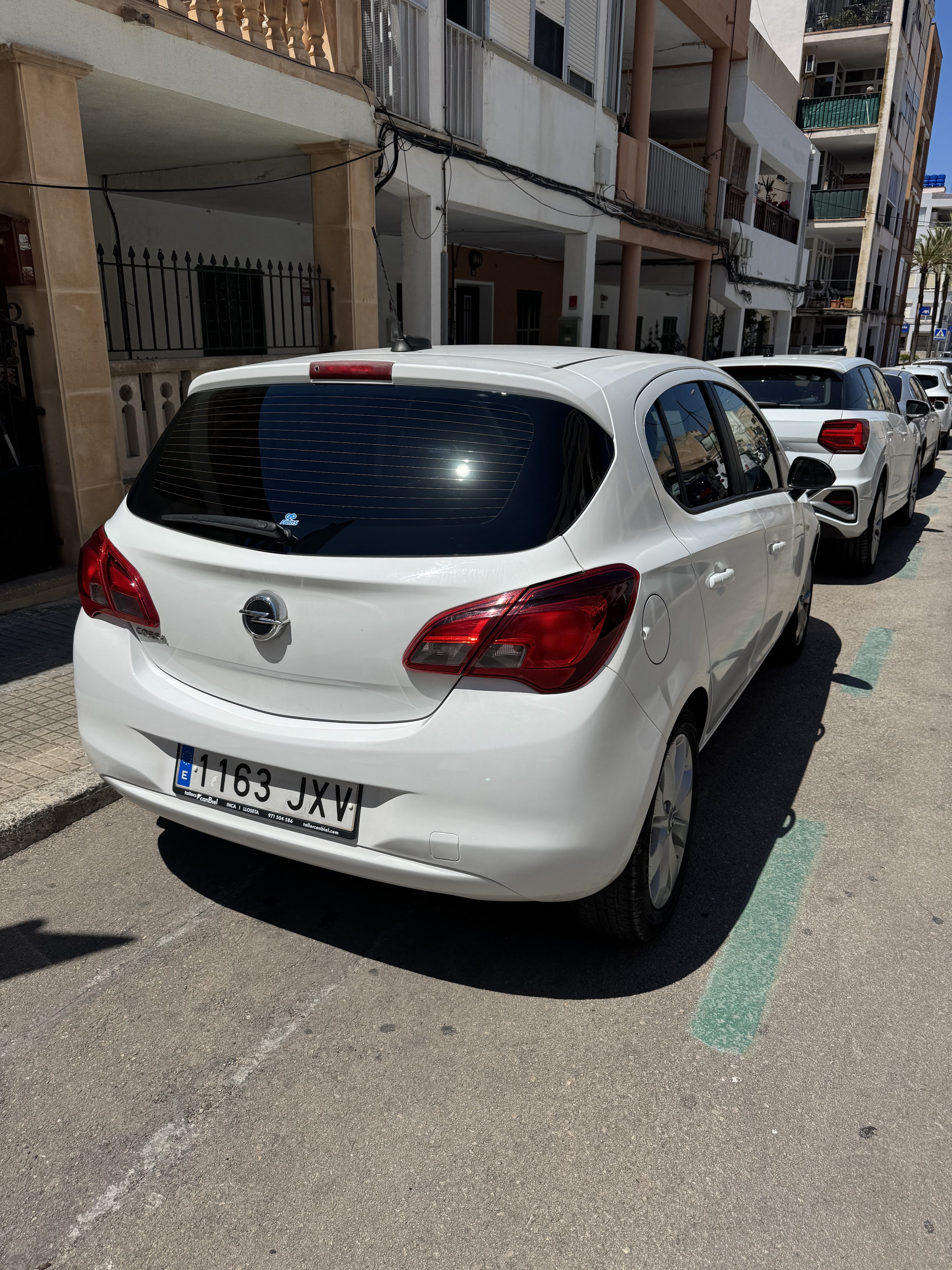 Opel Corsa-E with GPS