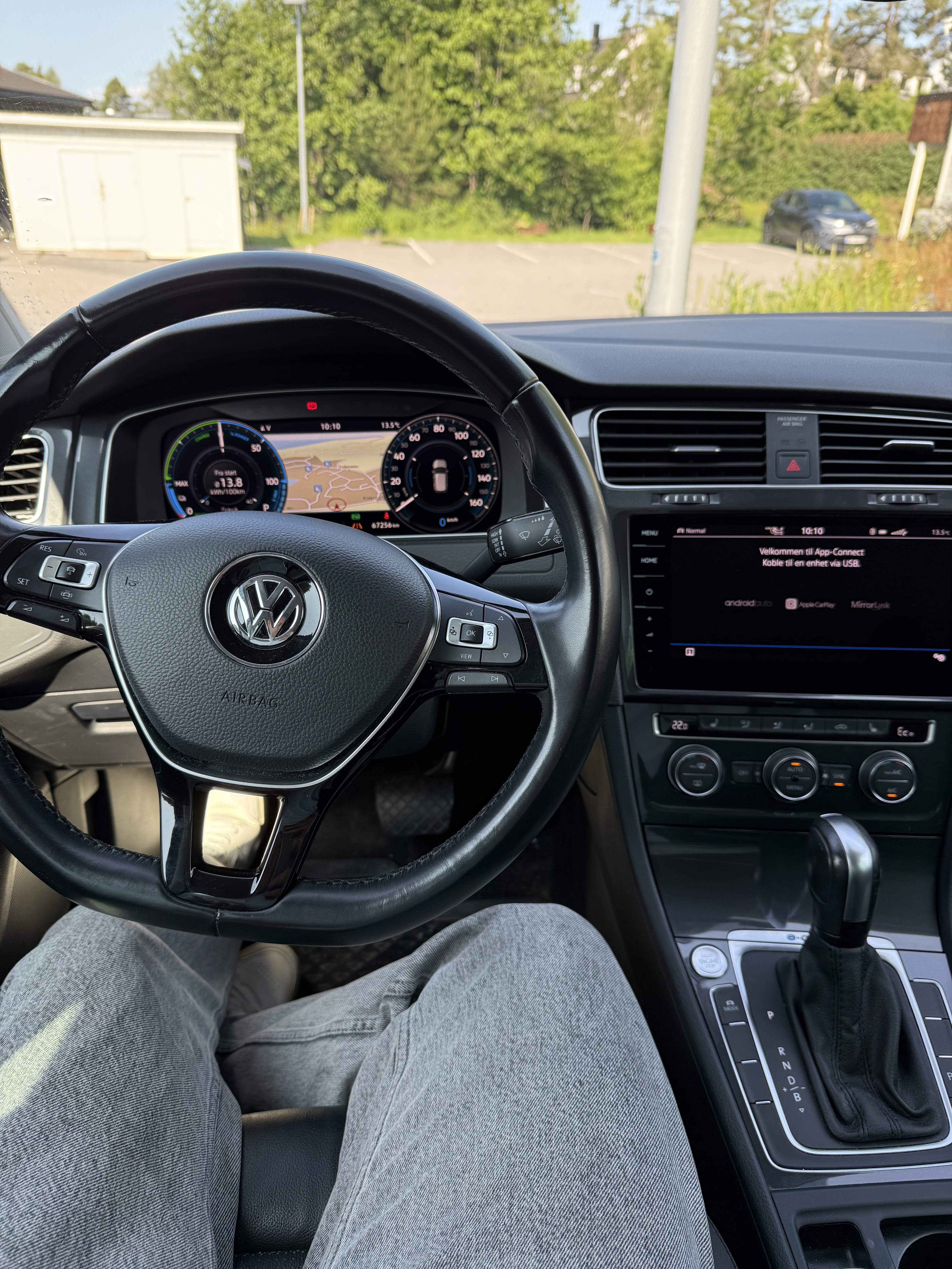 Volkswagen e-Golf med Cruisekontroll