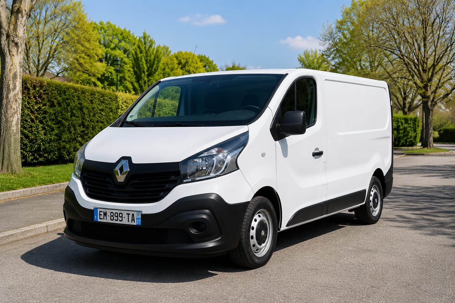 Renault Trafic Parking Gratuit à Clichy – Diable, Sangles & Climatisation, 2017, Diesel