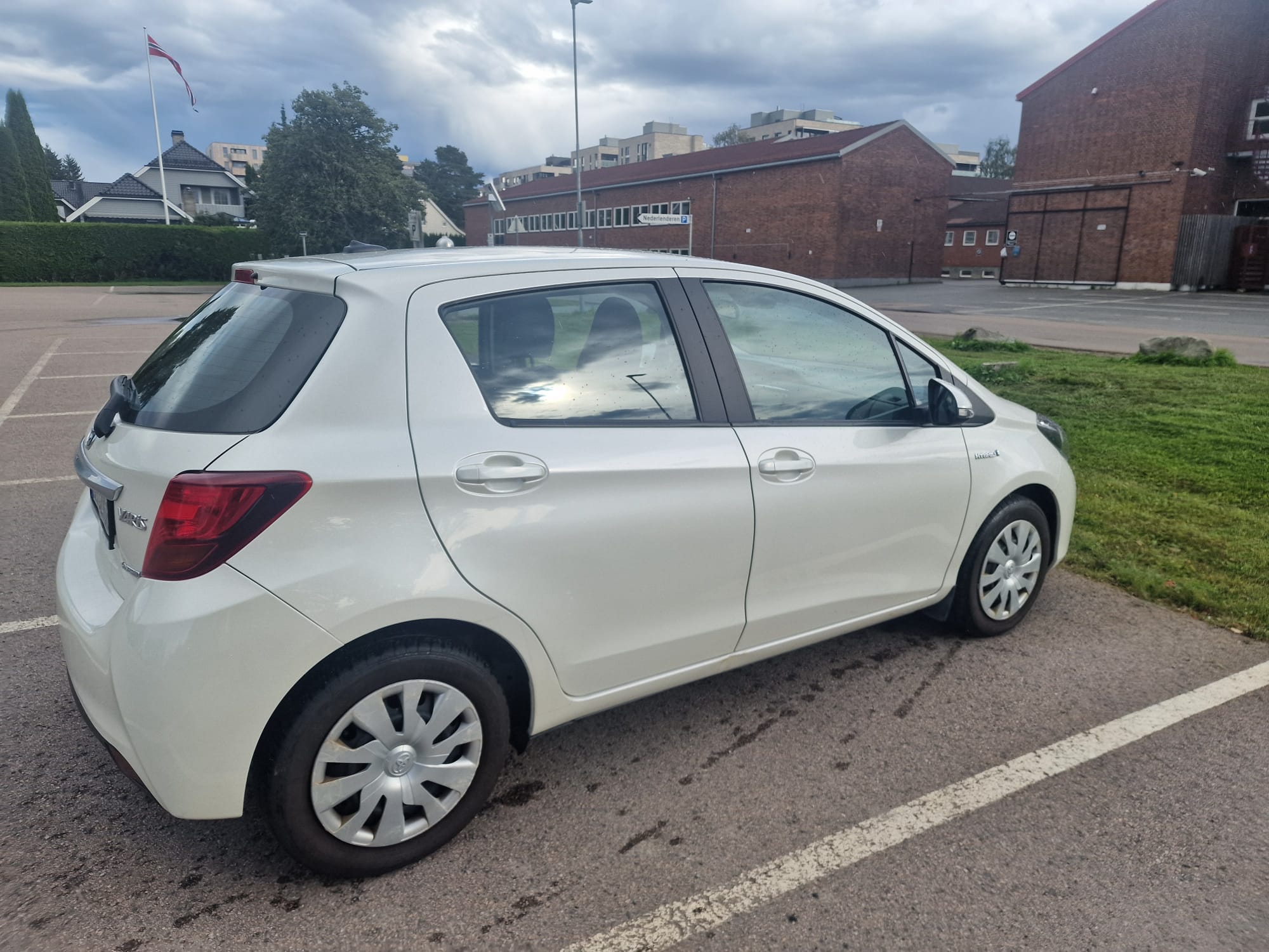 Toyota Yaris med Babysete