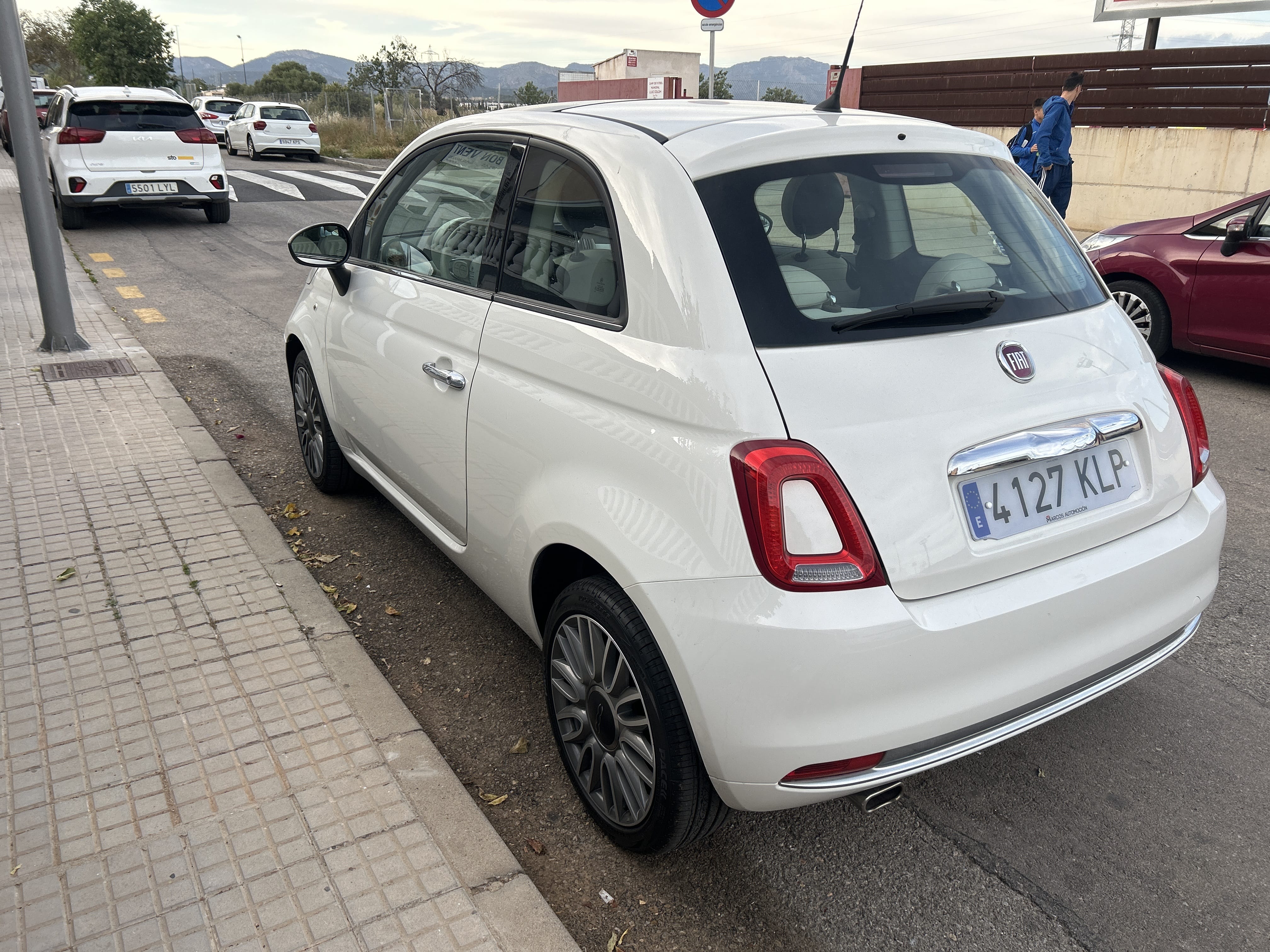 Fiat 500 med Bluetooth audio