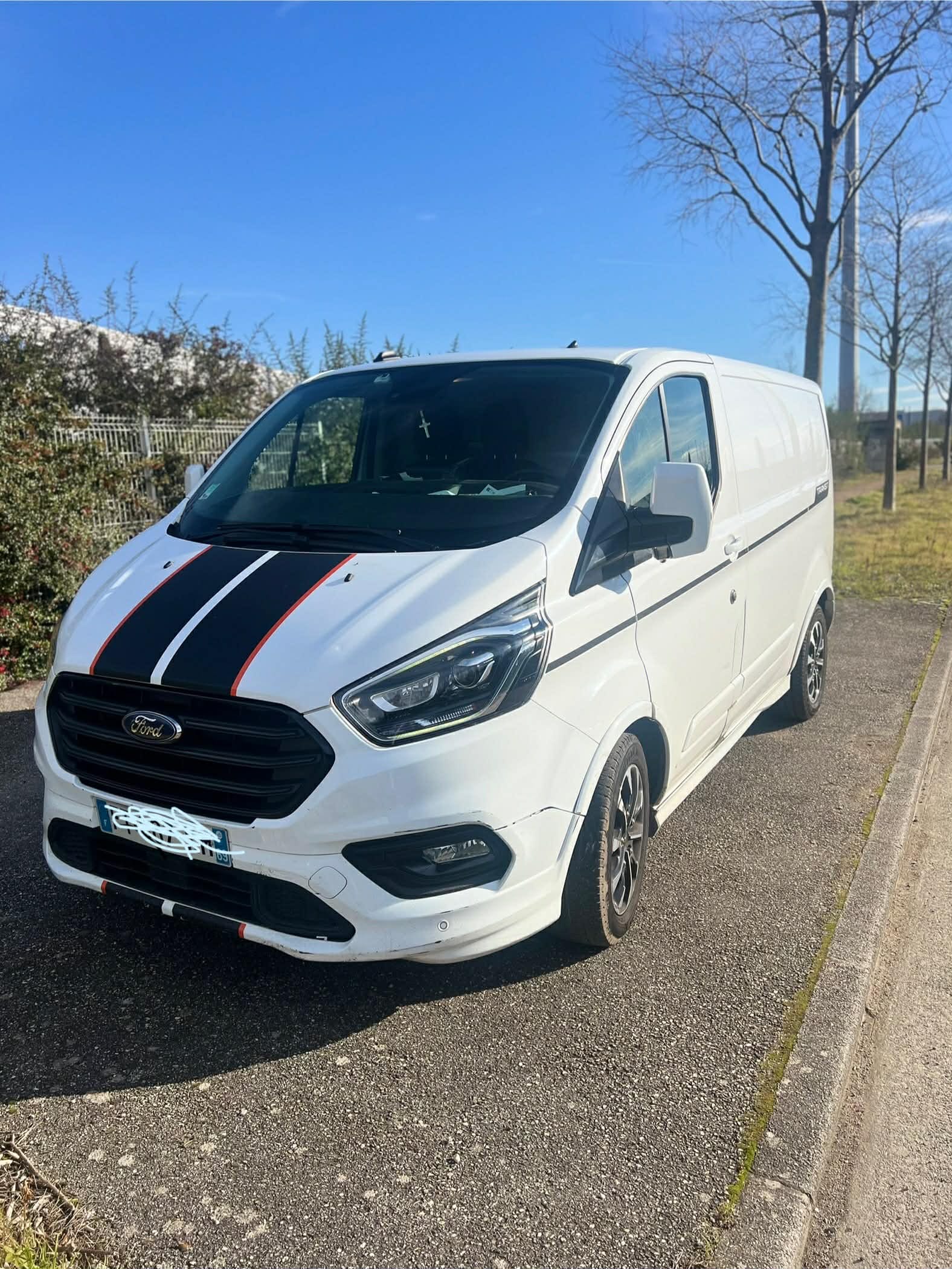 Ford Transit Custom Fourgon, 2020, Diesel, automatique