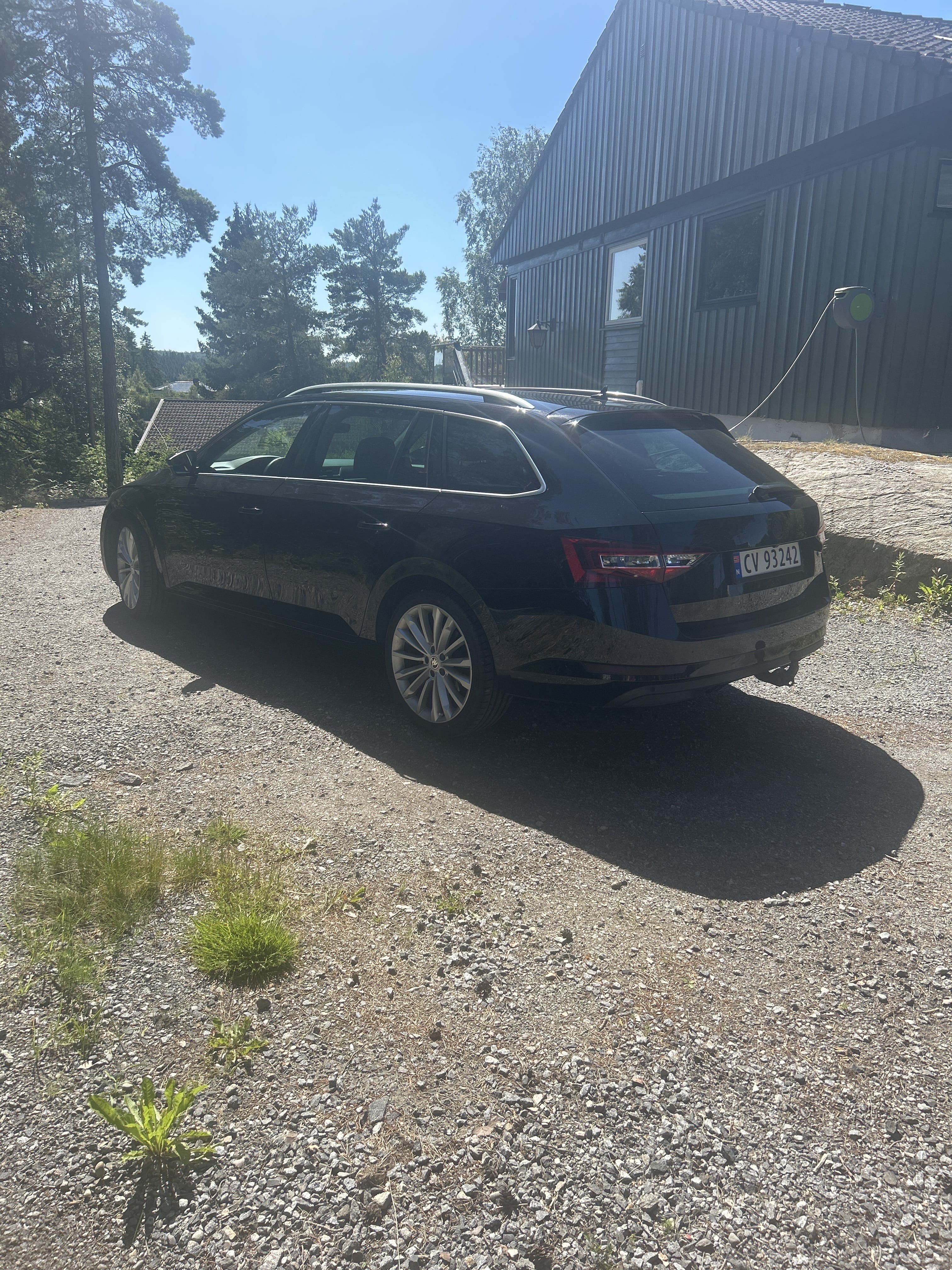Skoda Superb med GPS