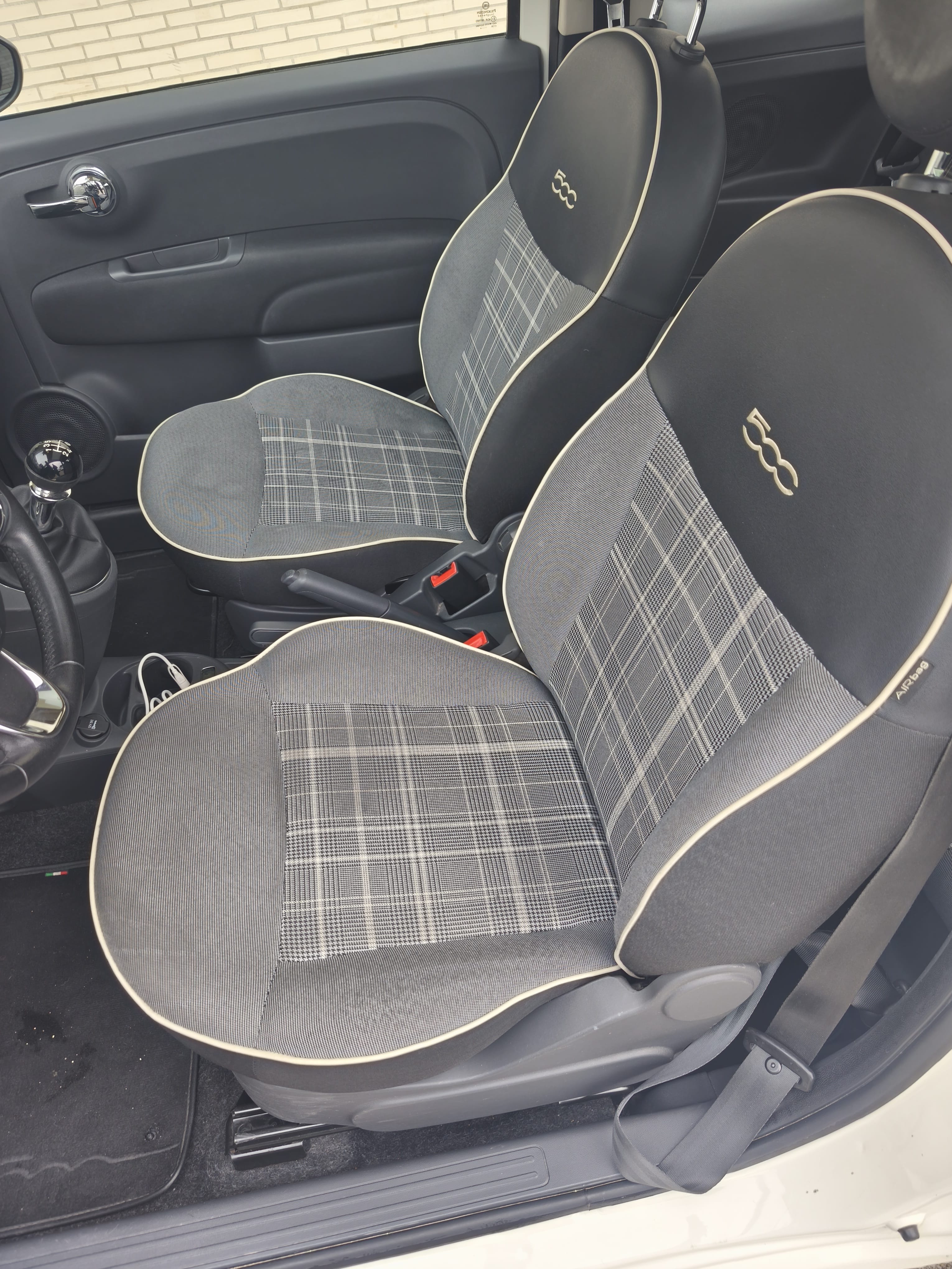 Fiat 500 con Apple CarPlay