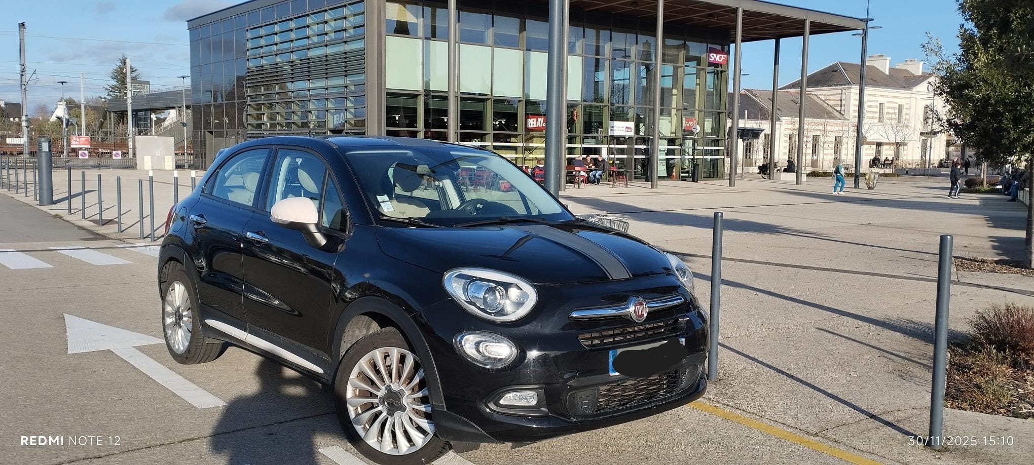 Fiat 500 X Lounge Boite Auto, 2018, Diesel, automatique