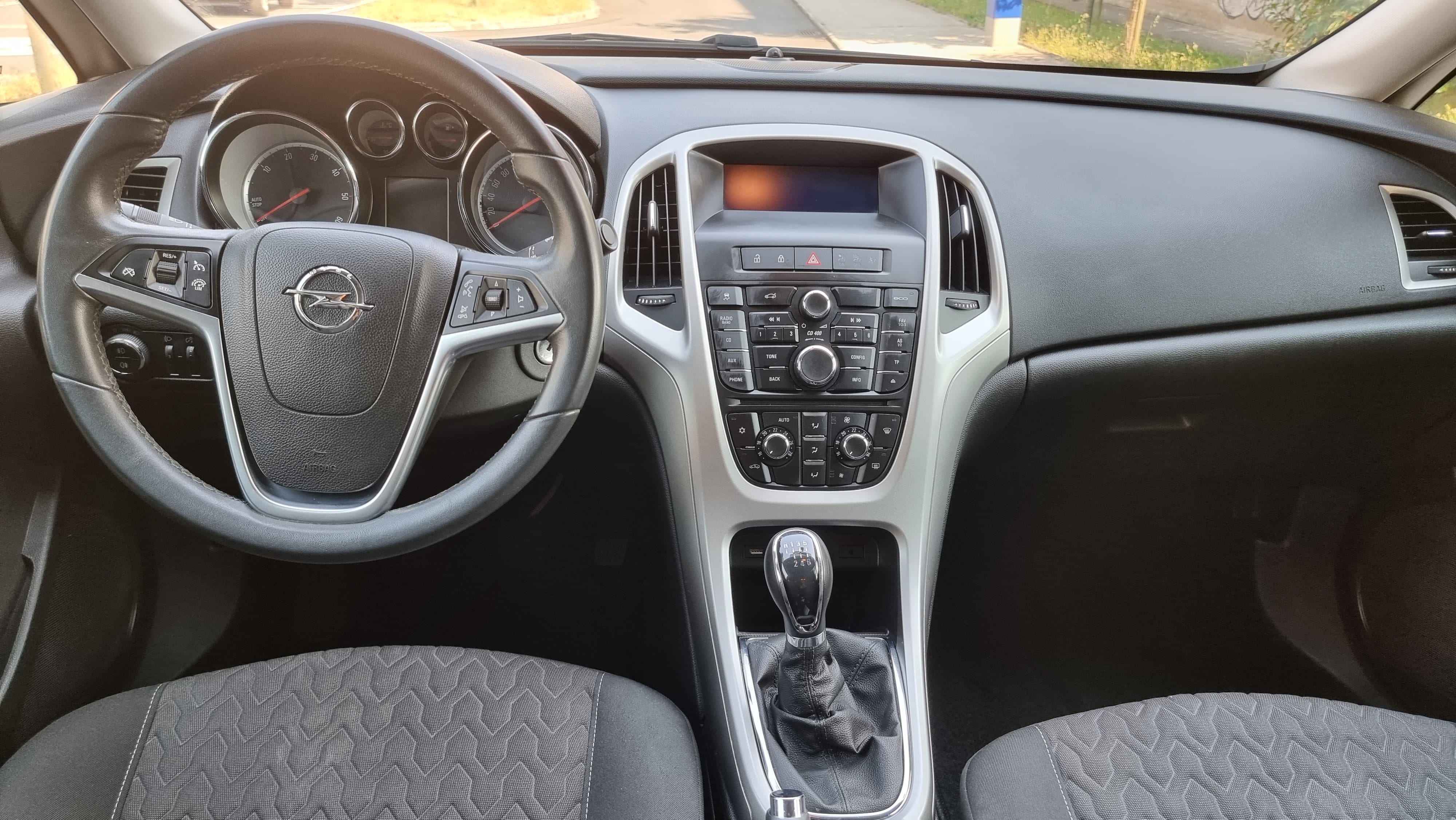 Opel Astra 1.7 con Silla infantil