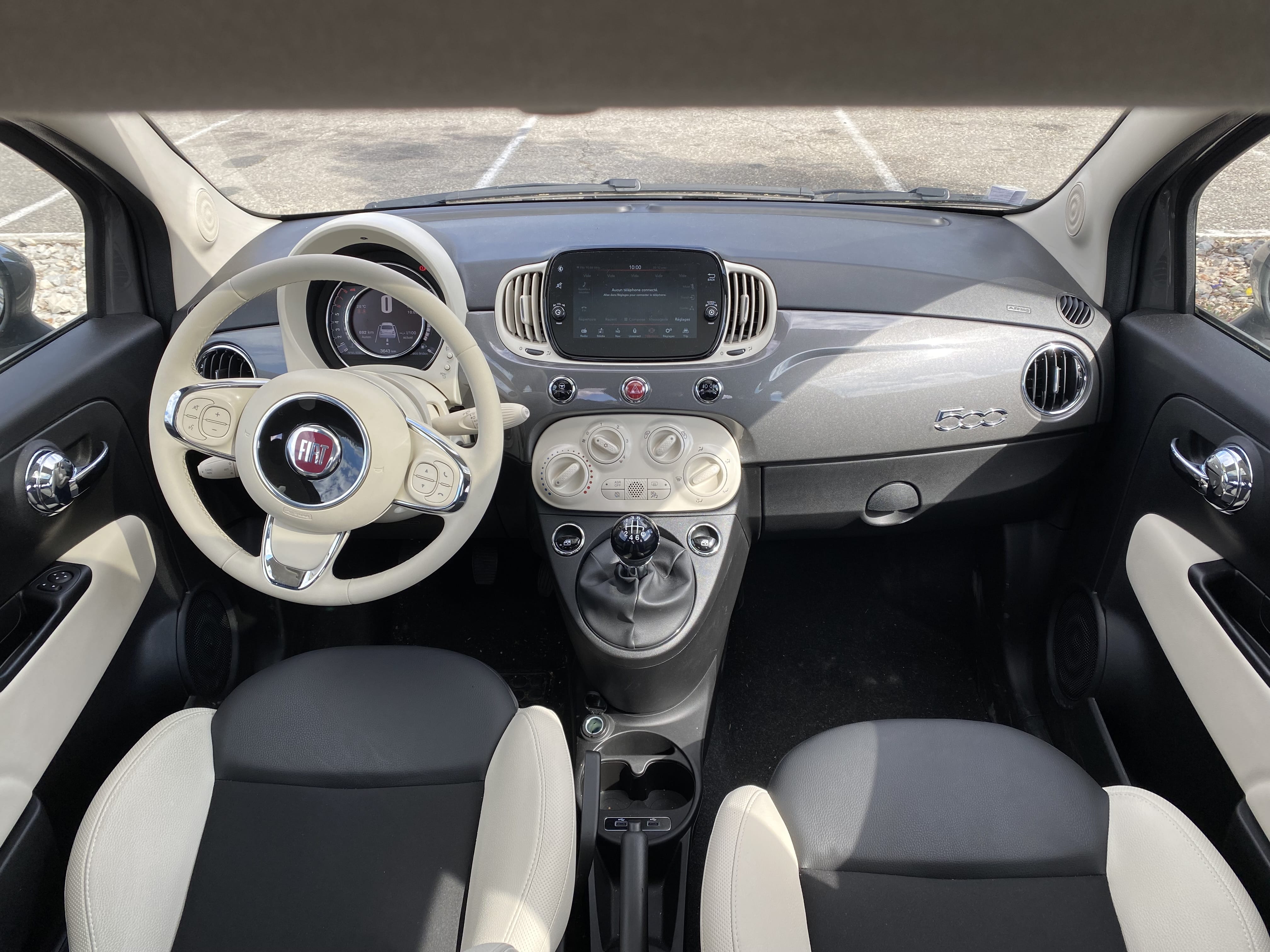 Fiat 500 Hybride #550 AP avec Régulateur de vitesse