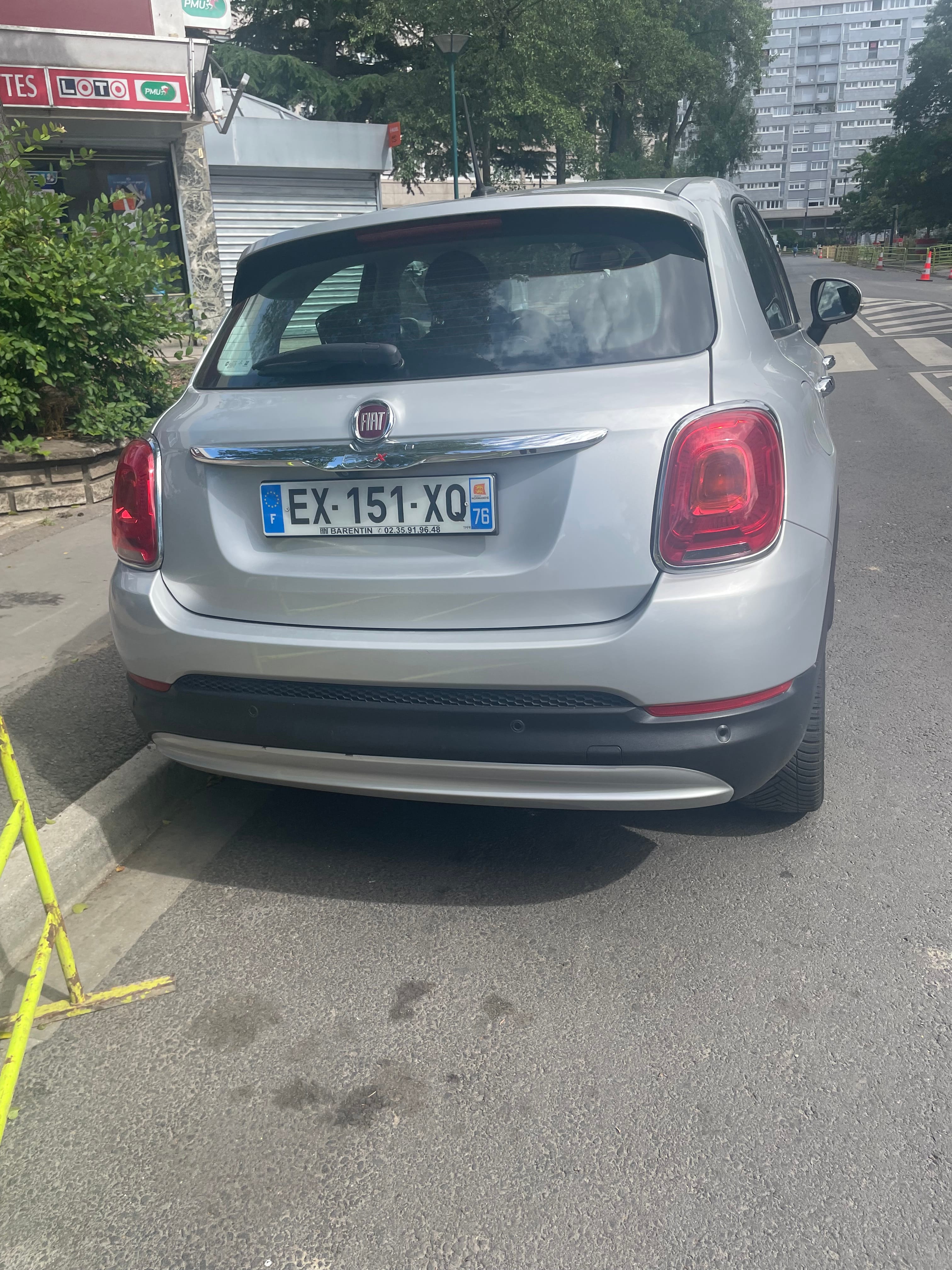 Fiat 500 X avec Audio Bluetooth