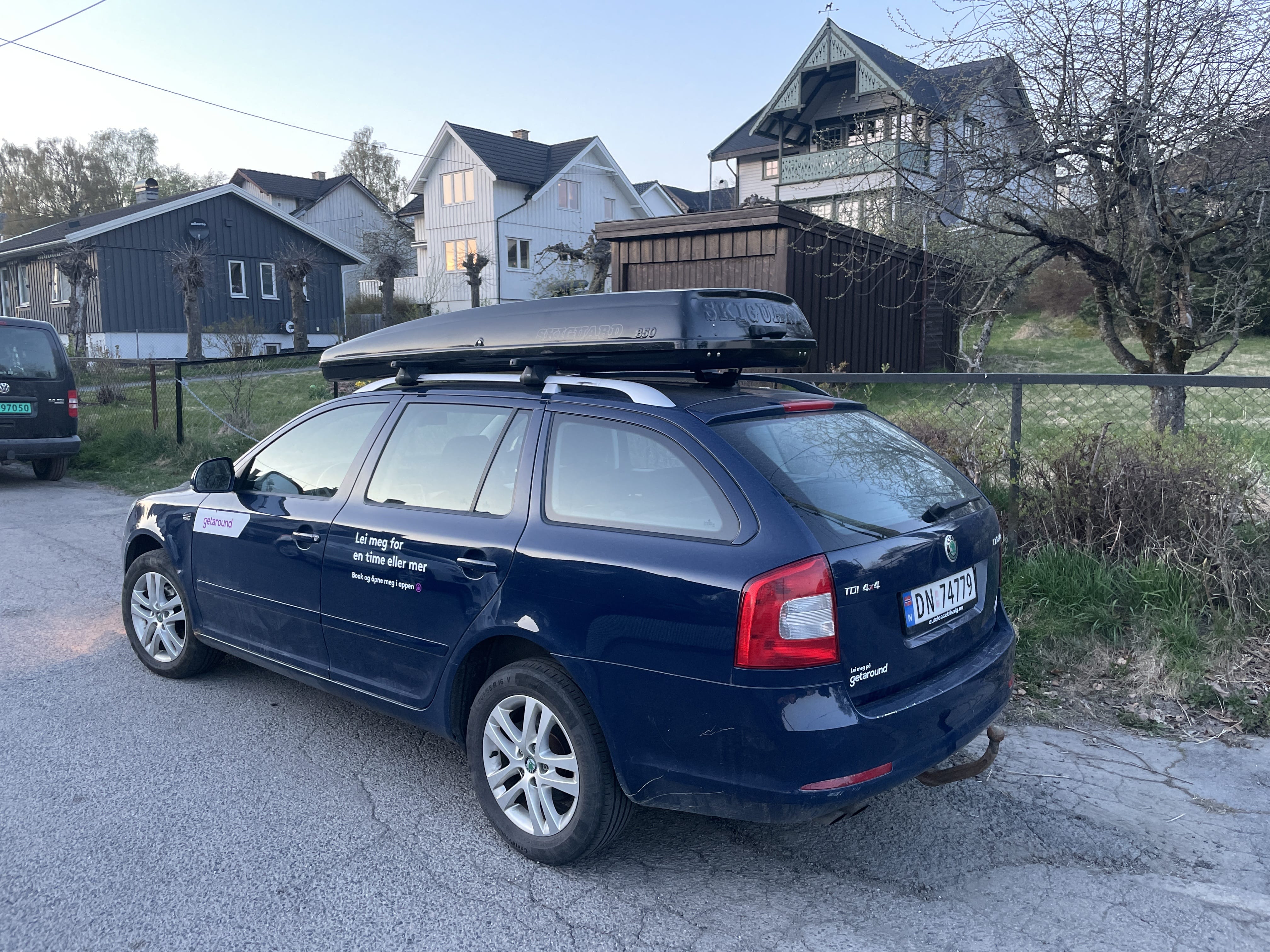 Skoda Octavia med Lydinngang