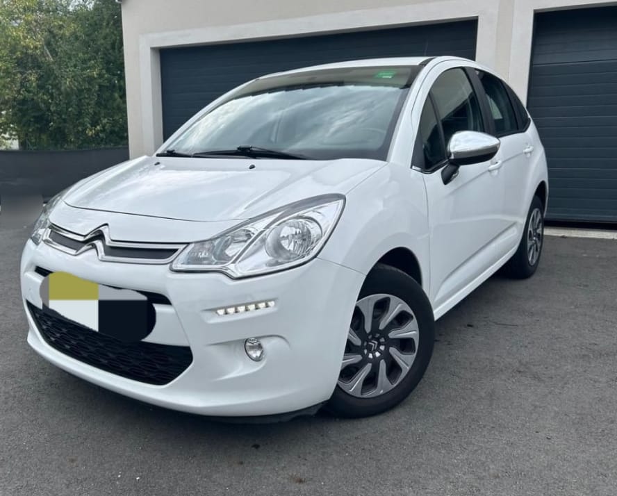 Citroen C3 1.6 BLUEHDI BLANC BRILL GPS/S&S-CLIM, 2015, Diesel