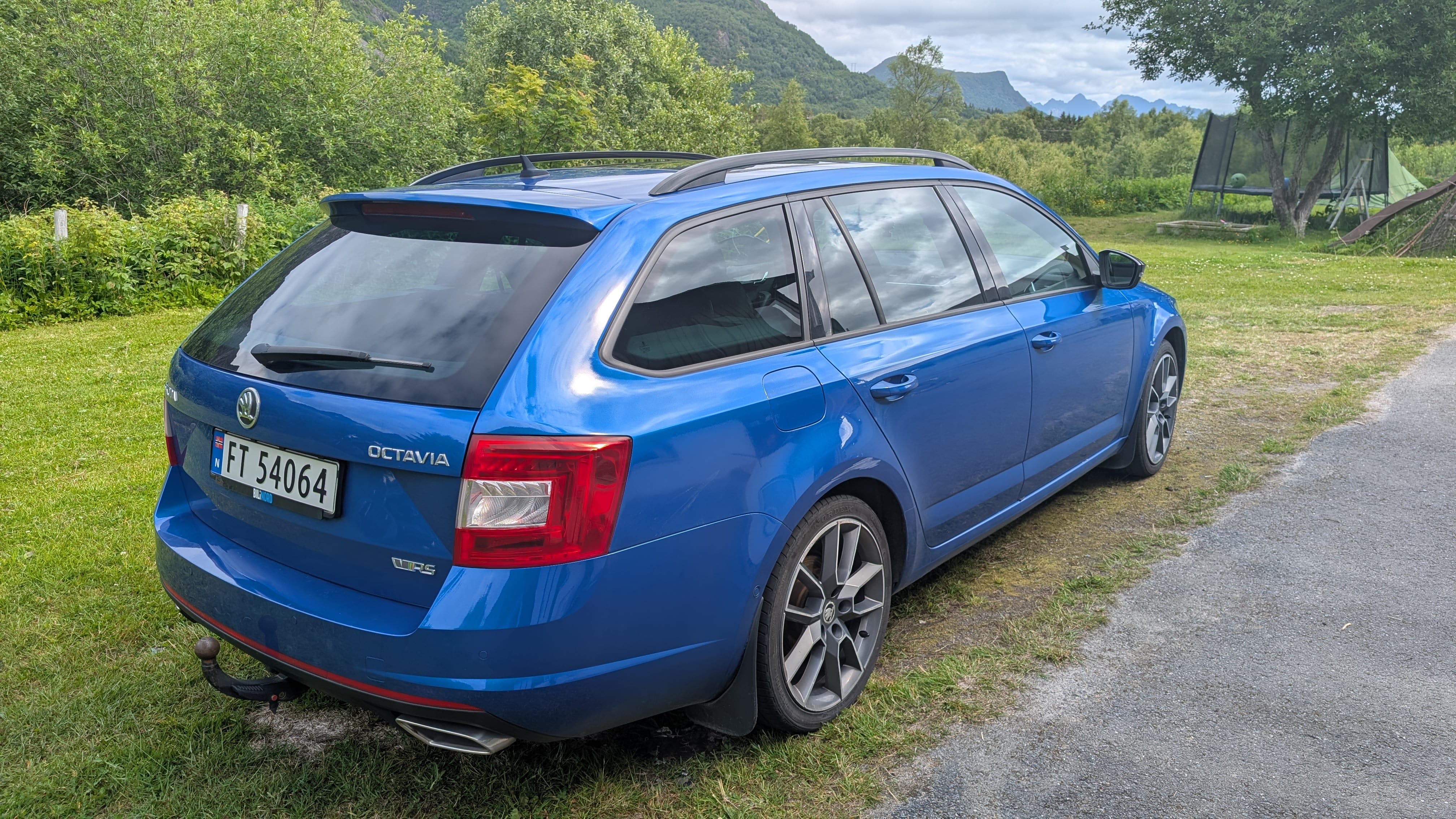 Skoda Octavia RS 4x4 with GPS