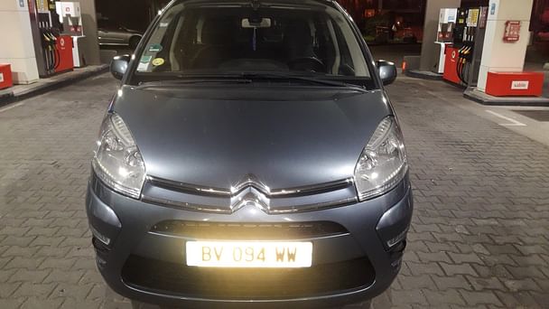 Citroen C4 Picasso avec Pneus neige